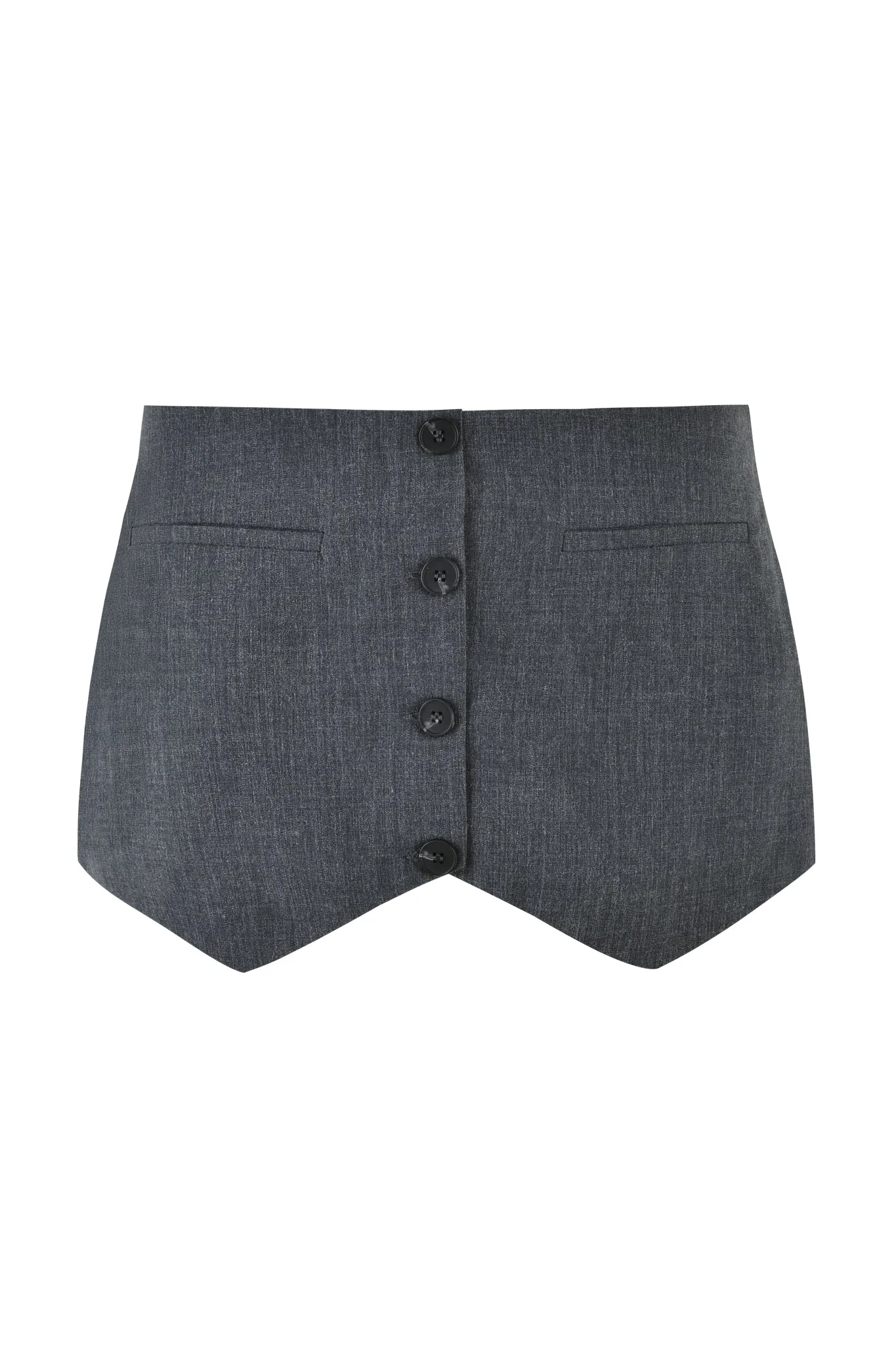 ADRIETTE SKORT - GREY:PLAID - Image 7