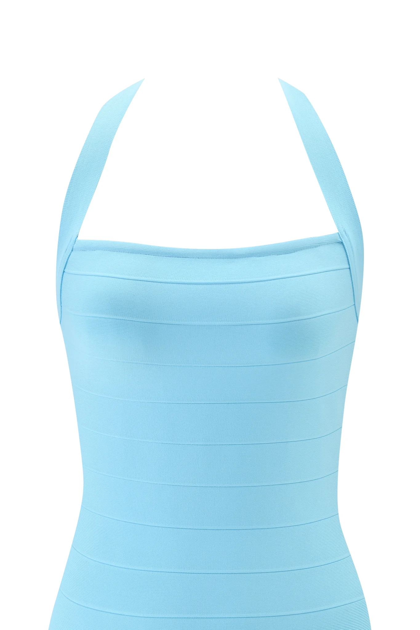 AIDEN BANDAGE MINI DRESS - BABY BLUE - Image 7