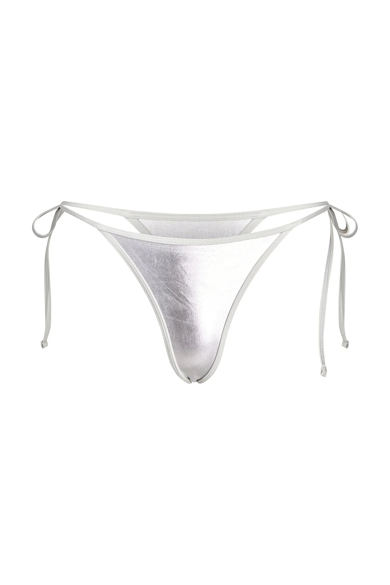 ALOHI BIKINI BOTTOM - GREY : SILVER - Image 5