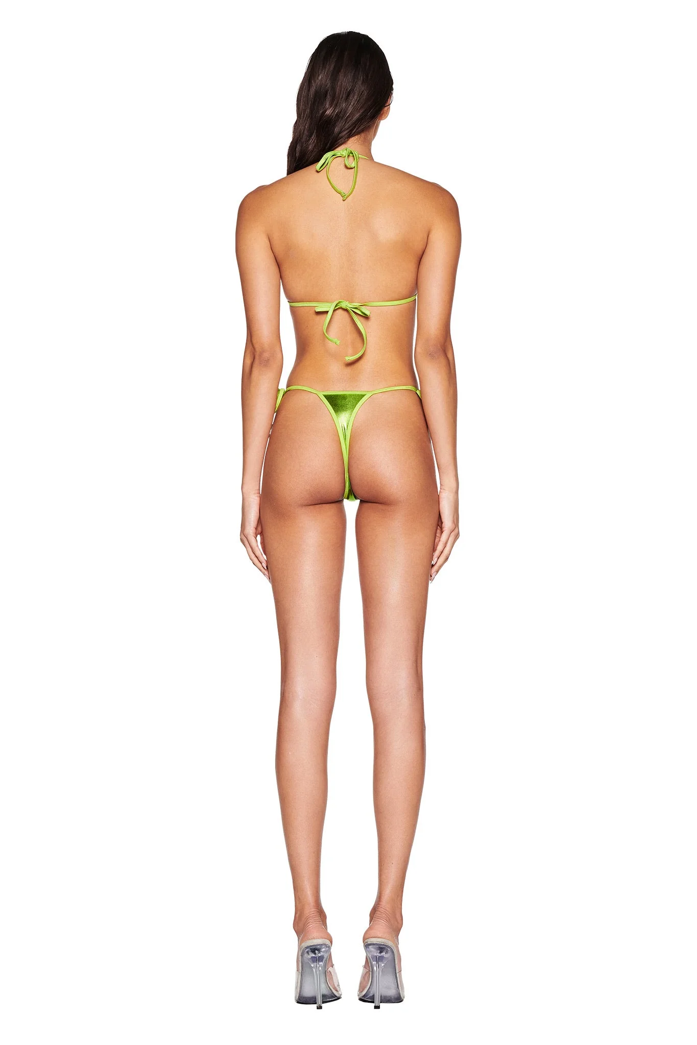 ALOHI BIKINI BOTTOM - LIME GREEN - Image 6