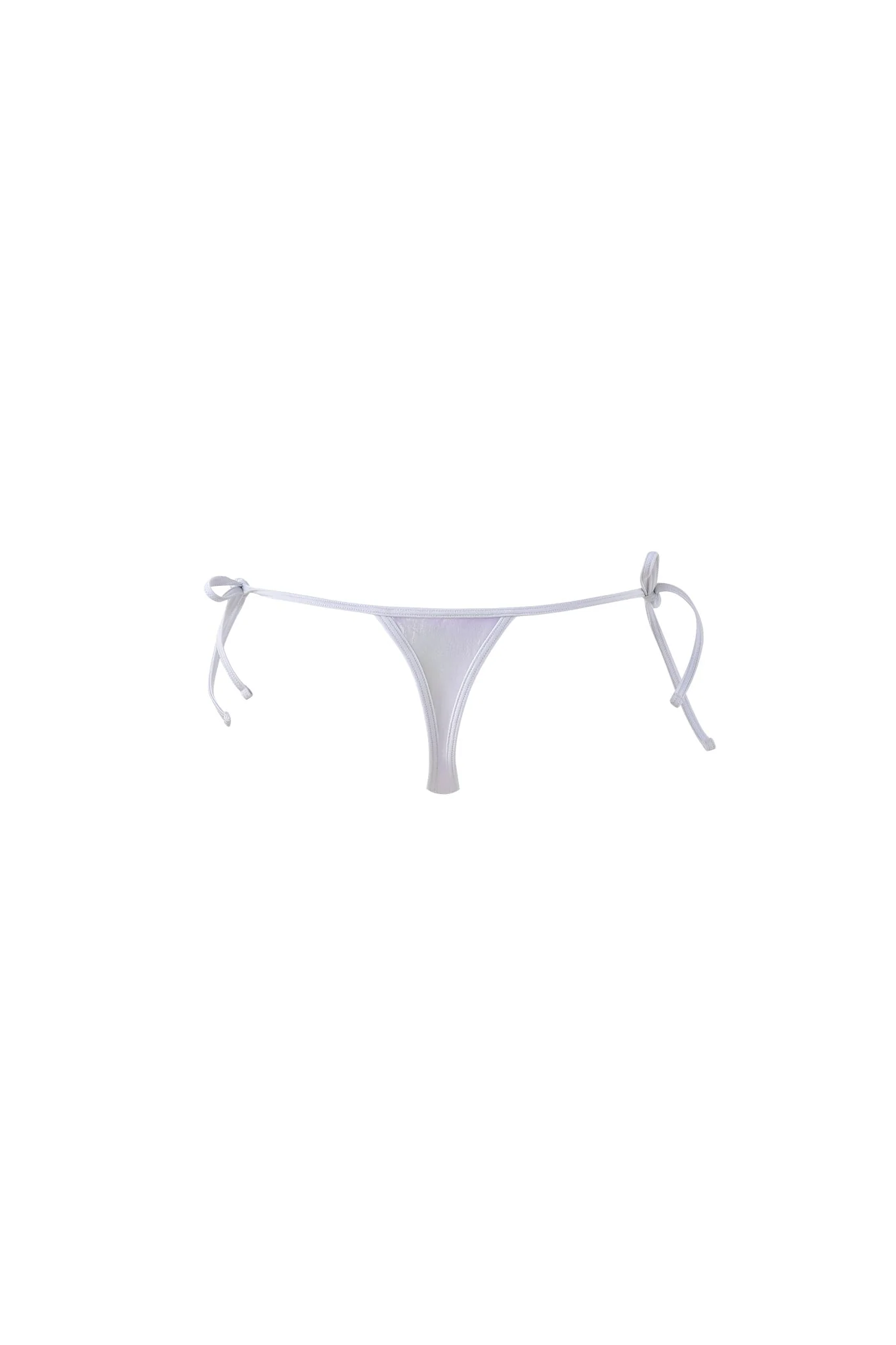 ALOHI BIKINI BOTTOM - WHITE : PEARL - Image 9