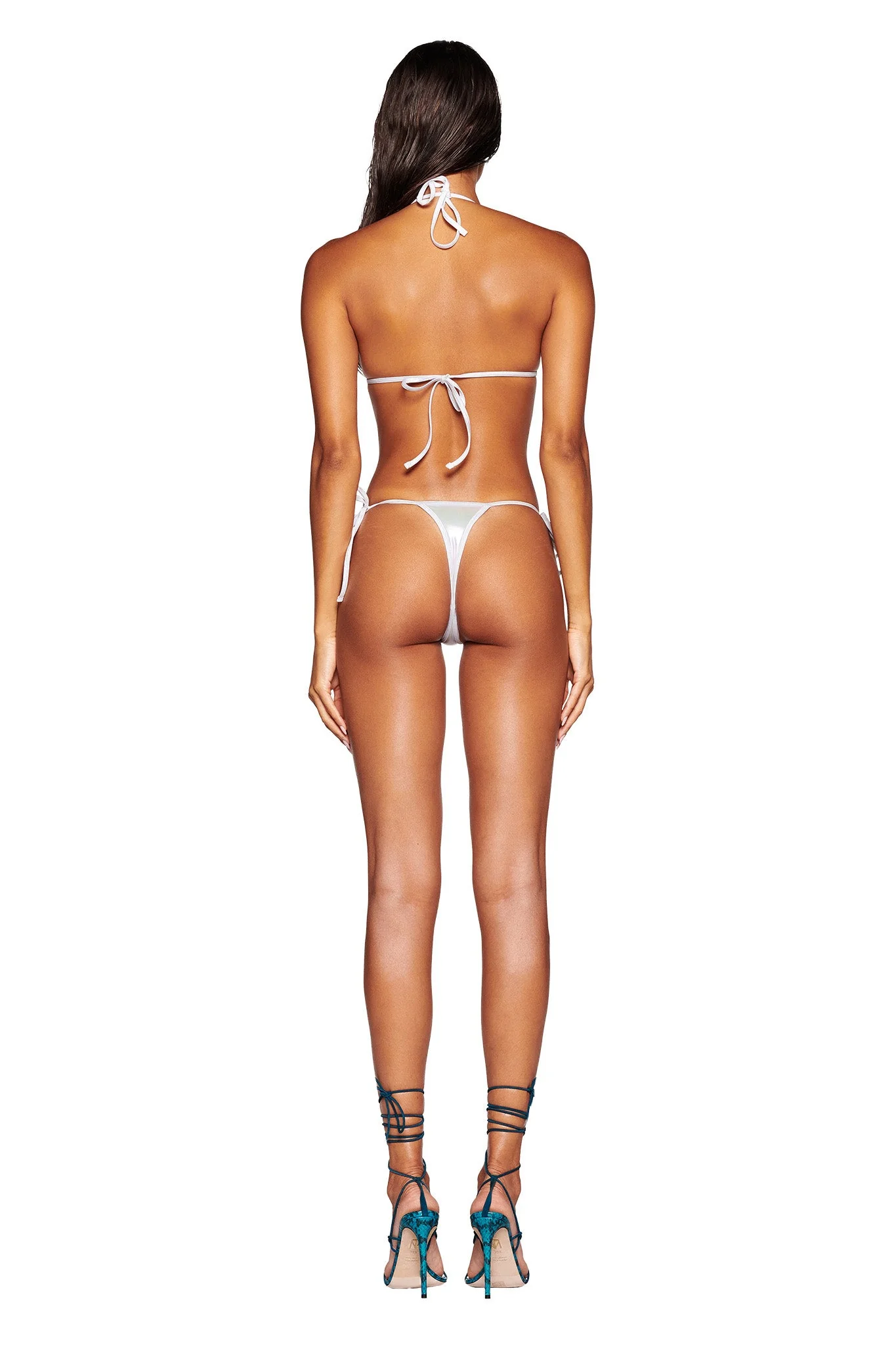 ALOHI BIKINI TOP - WHITE : PEARL - Image 2