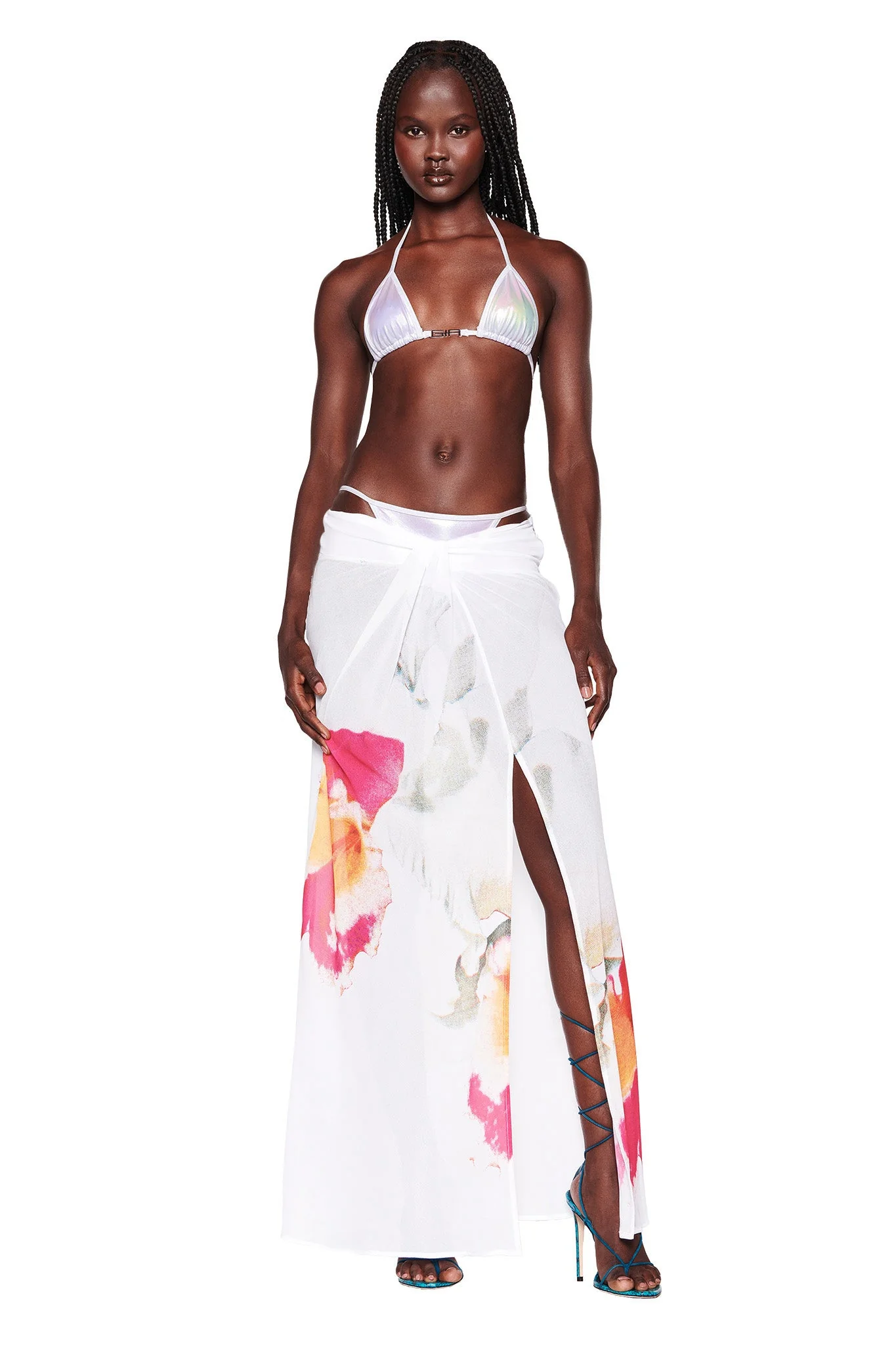 ALOHI BIKINI TOP - WHITE : PEARL - Image 4