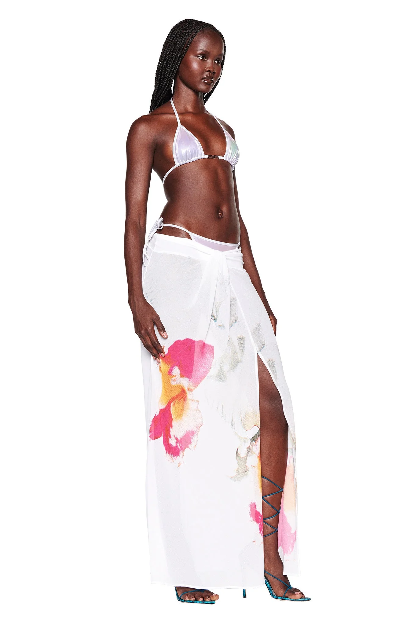 ALOHI BIKINI TOP - WHITE : PEARL - Image 5