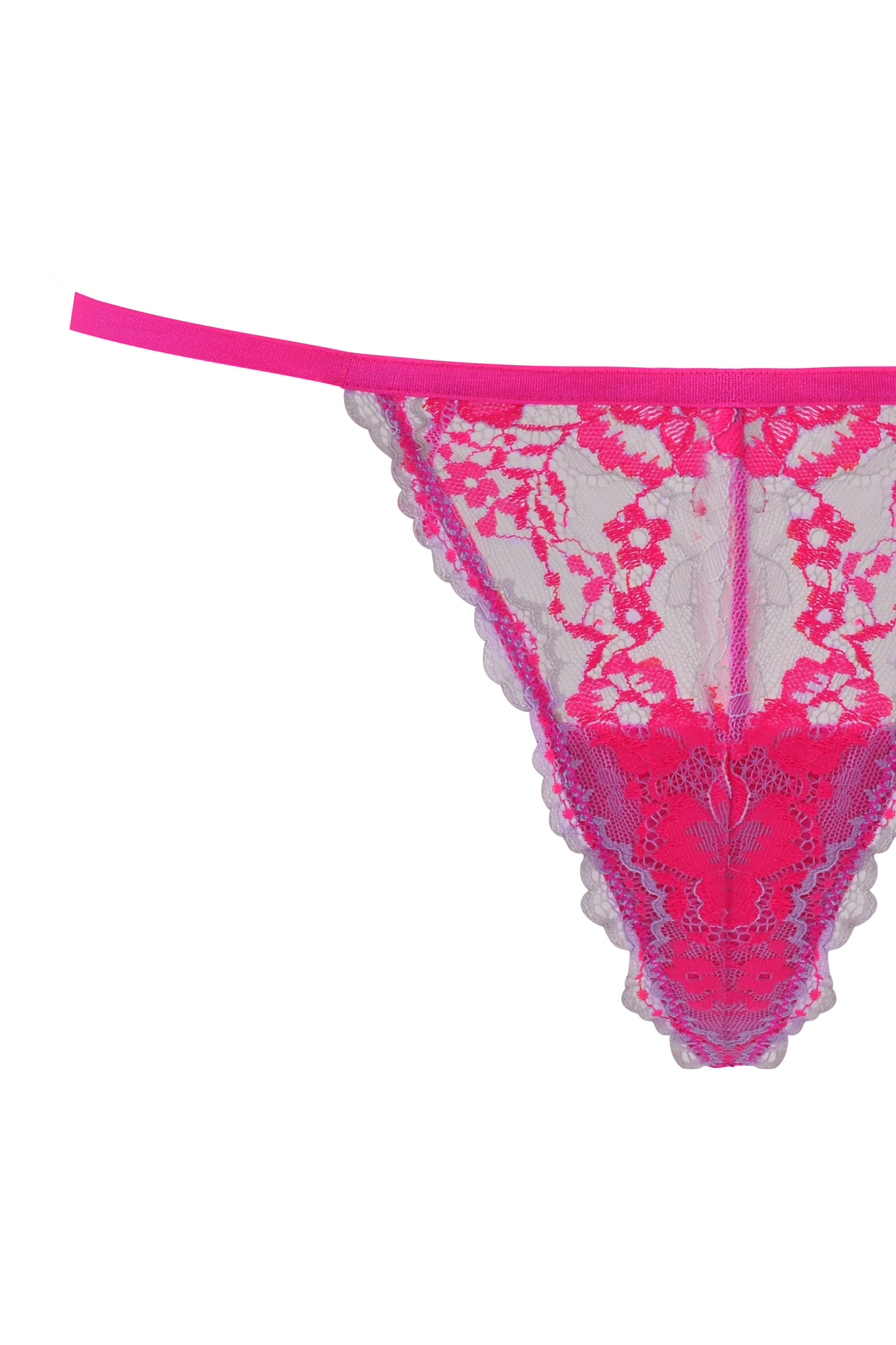 AMAYA CAMI SET - NEON PINK - Image 8