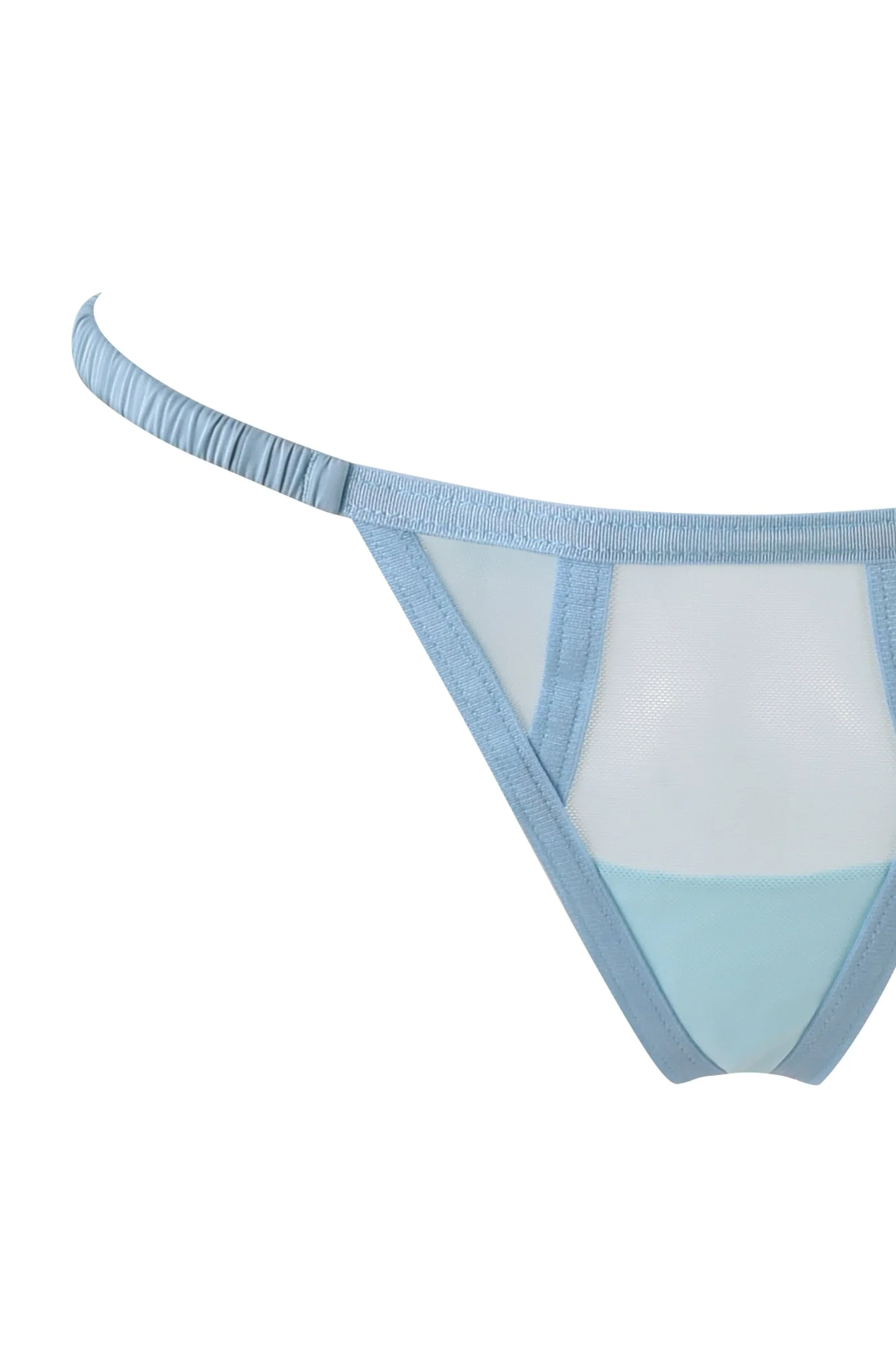 ANGELIQUE BUSTIER SET - BLUE : BABY BLUE - Image 10