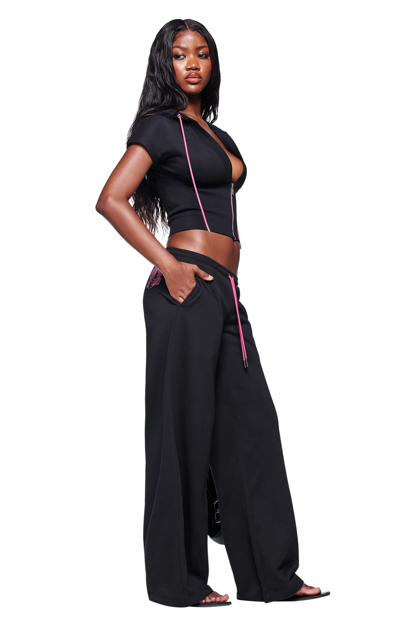 ARLO TRACK PANT - BLACK - Image 2