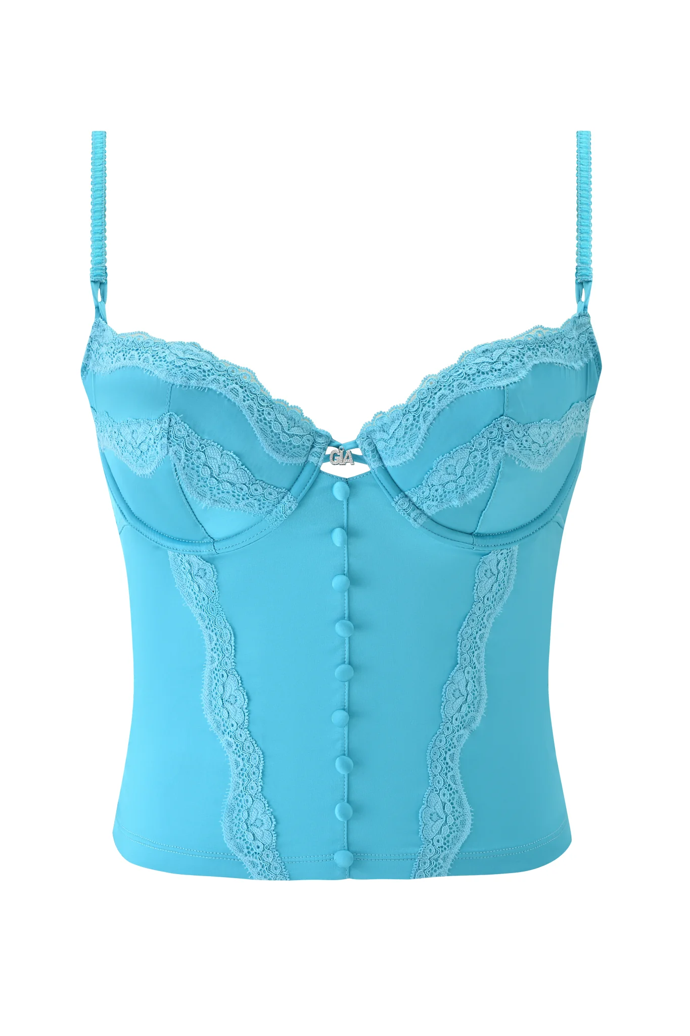 ASHLING BUSTIER - TEAL - Image 5