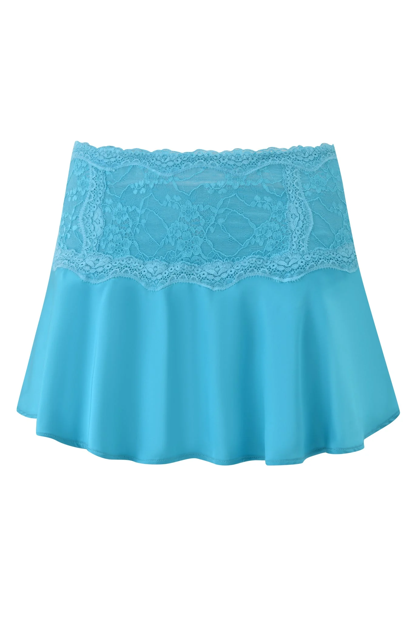 ASHLING MINI SKIRT - TEAL - Image 5