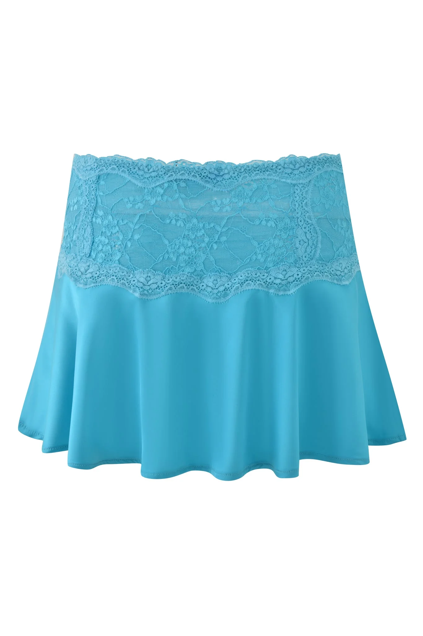 ASHLING MINI SKIRT - TEAL - Image 6