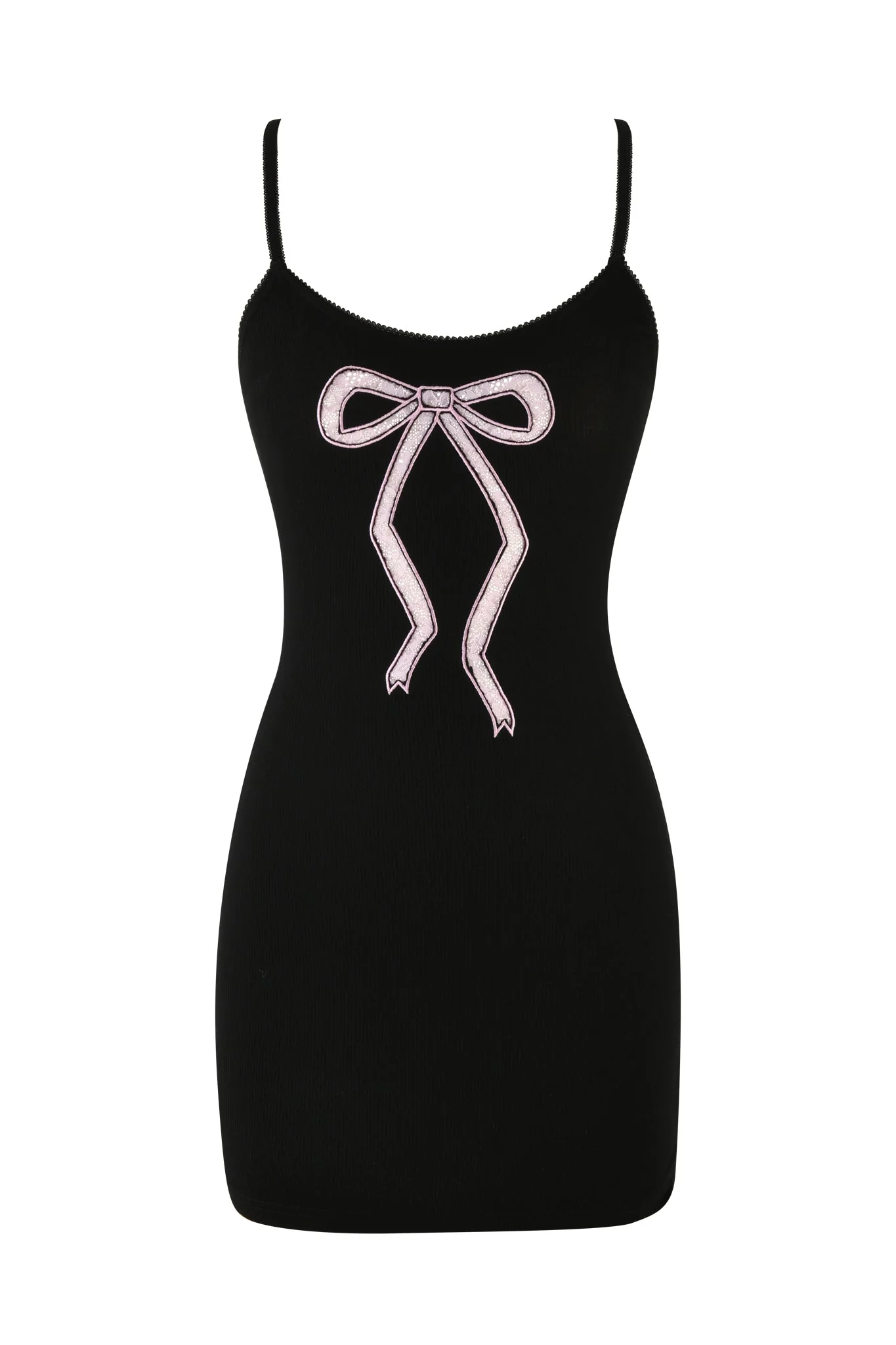 ASTRID MINI DRESS - BLACK - Image 5