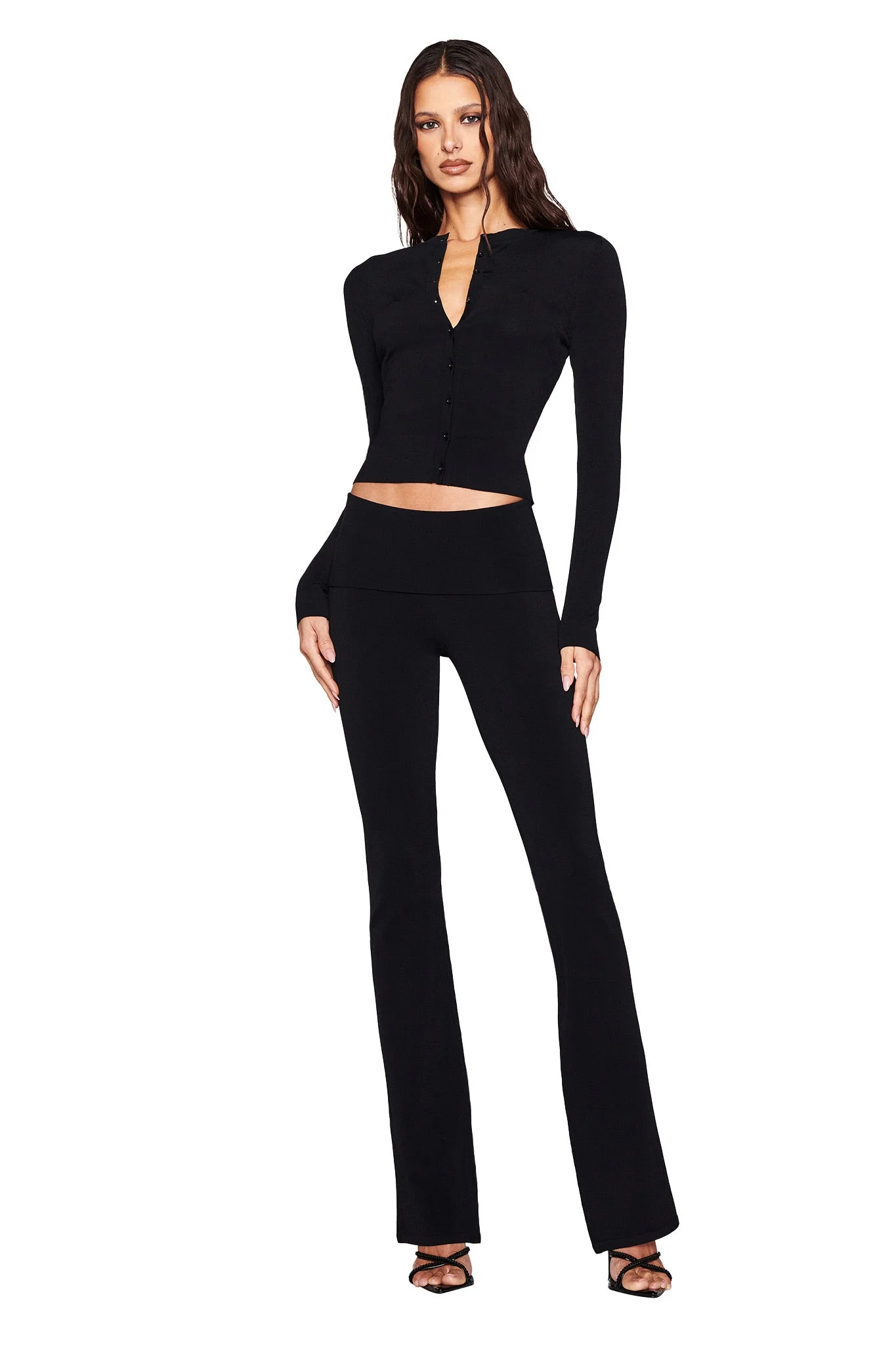 AUDRINA CARDIGAN 2.0 - BLACK - Image 2