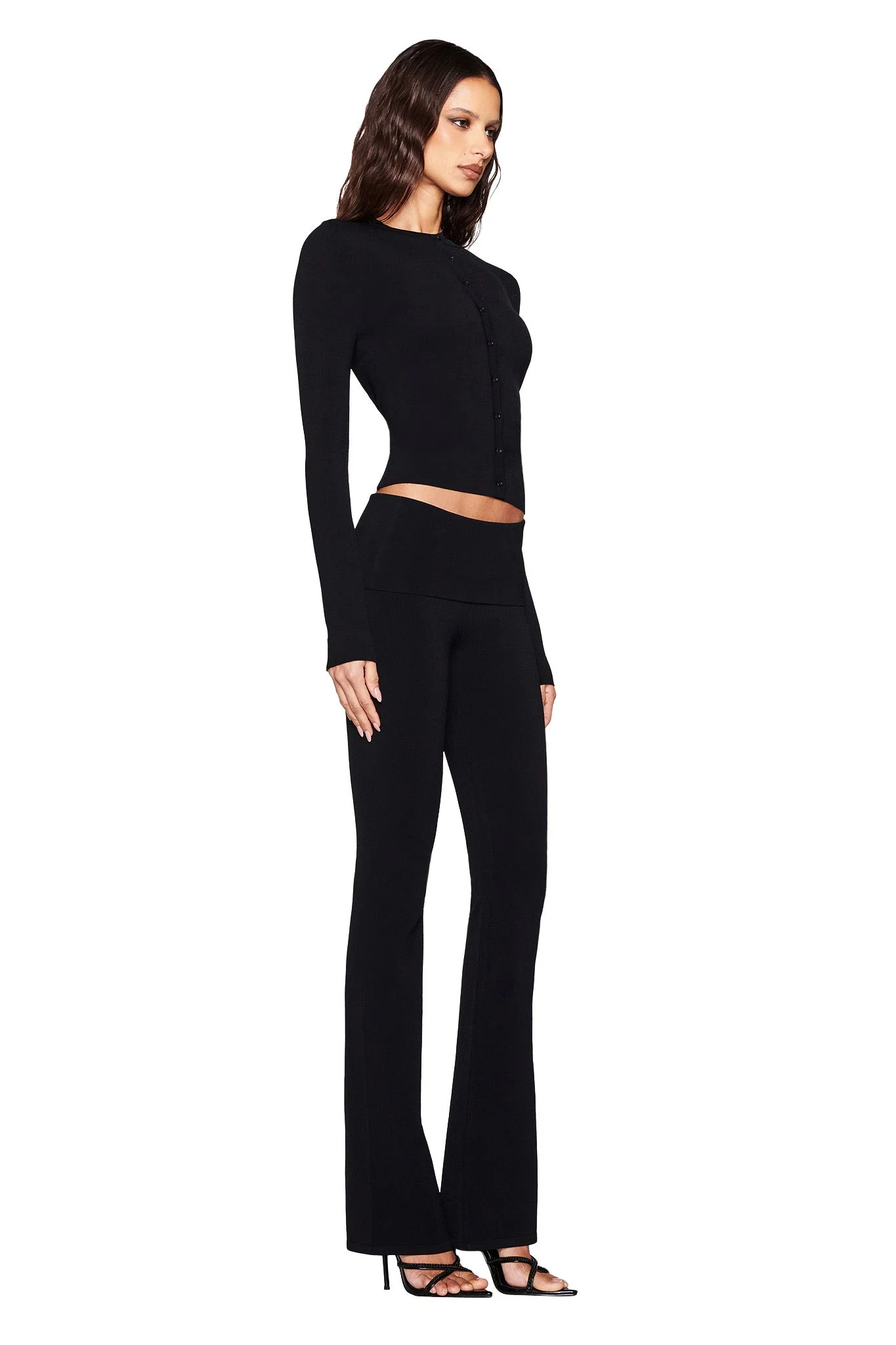 AUDRINA CARDIGAN 2.0 - BLACK - Image 3