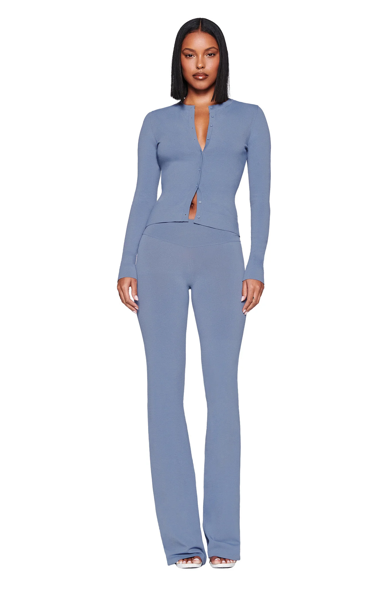 AUDRINA PANT - BLUE : STEEL BLUE - Image 2