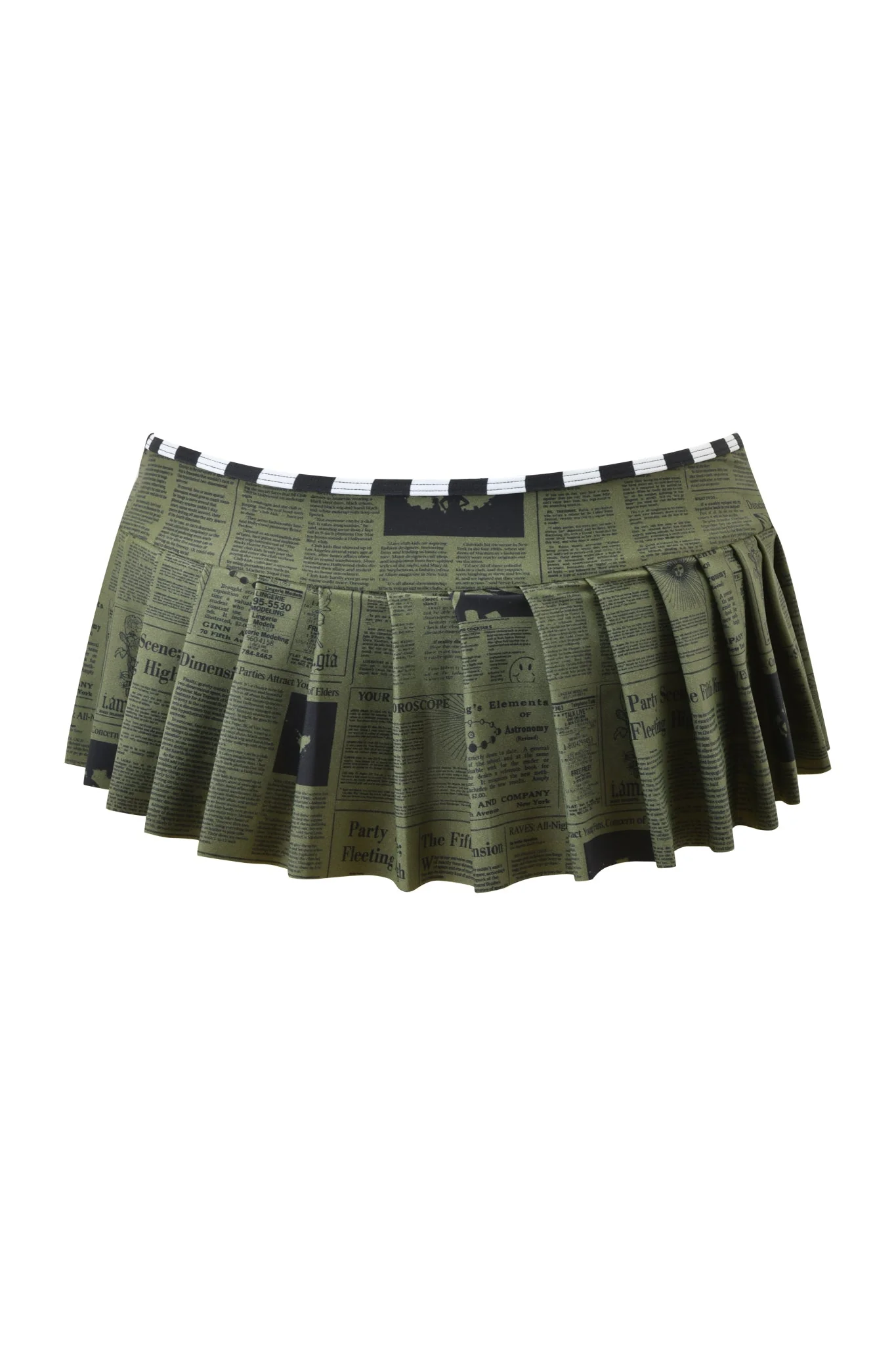 AURETTE MICRO BIKINI SKIRT - LEFT ON READ - Image 9
