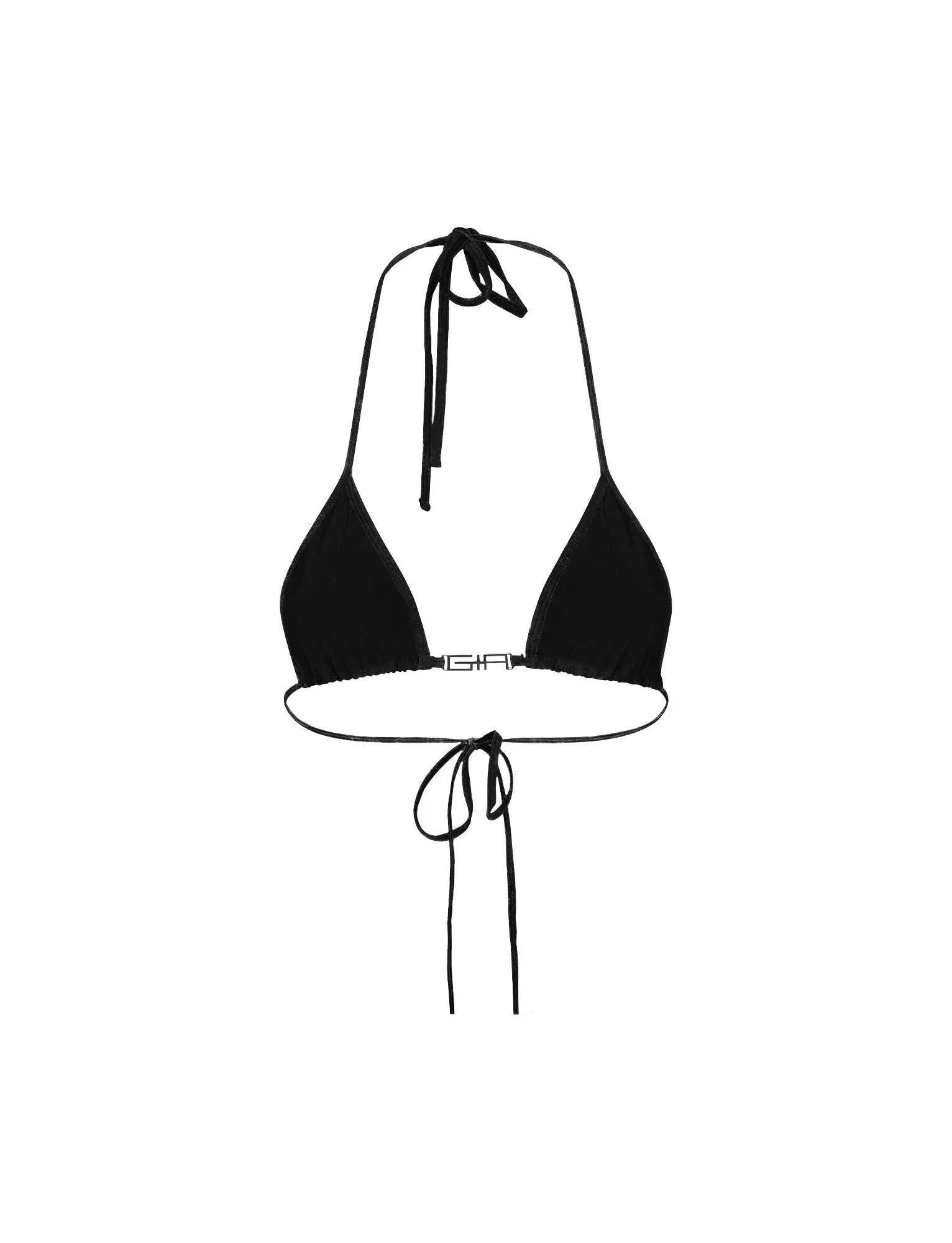 AVA BIKINI TOP - SOLID BLACK - Image 8