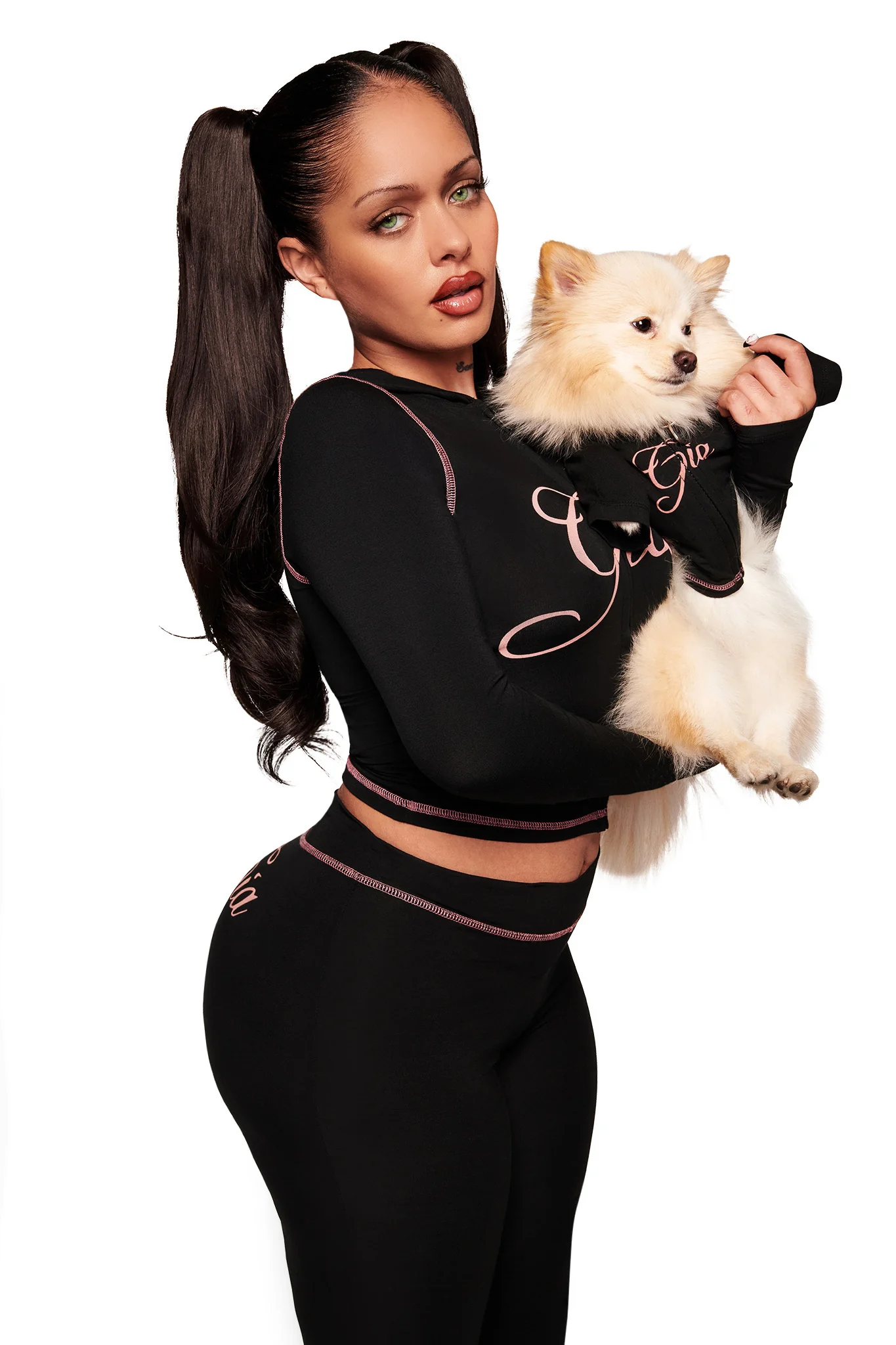 BLARE BEST FRIEND DOG HOODIE - BLACK - Image 2