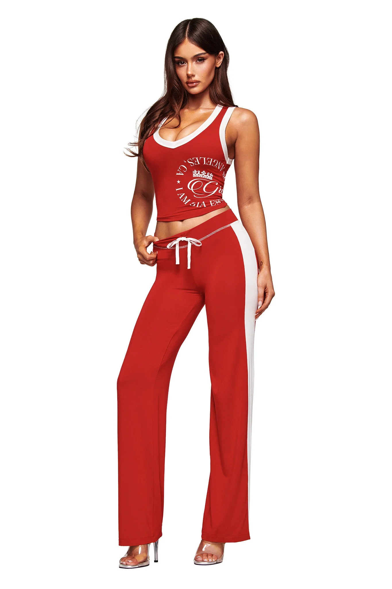BLARE BIND TANK - RED - Image 4