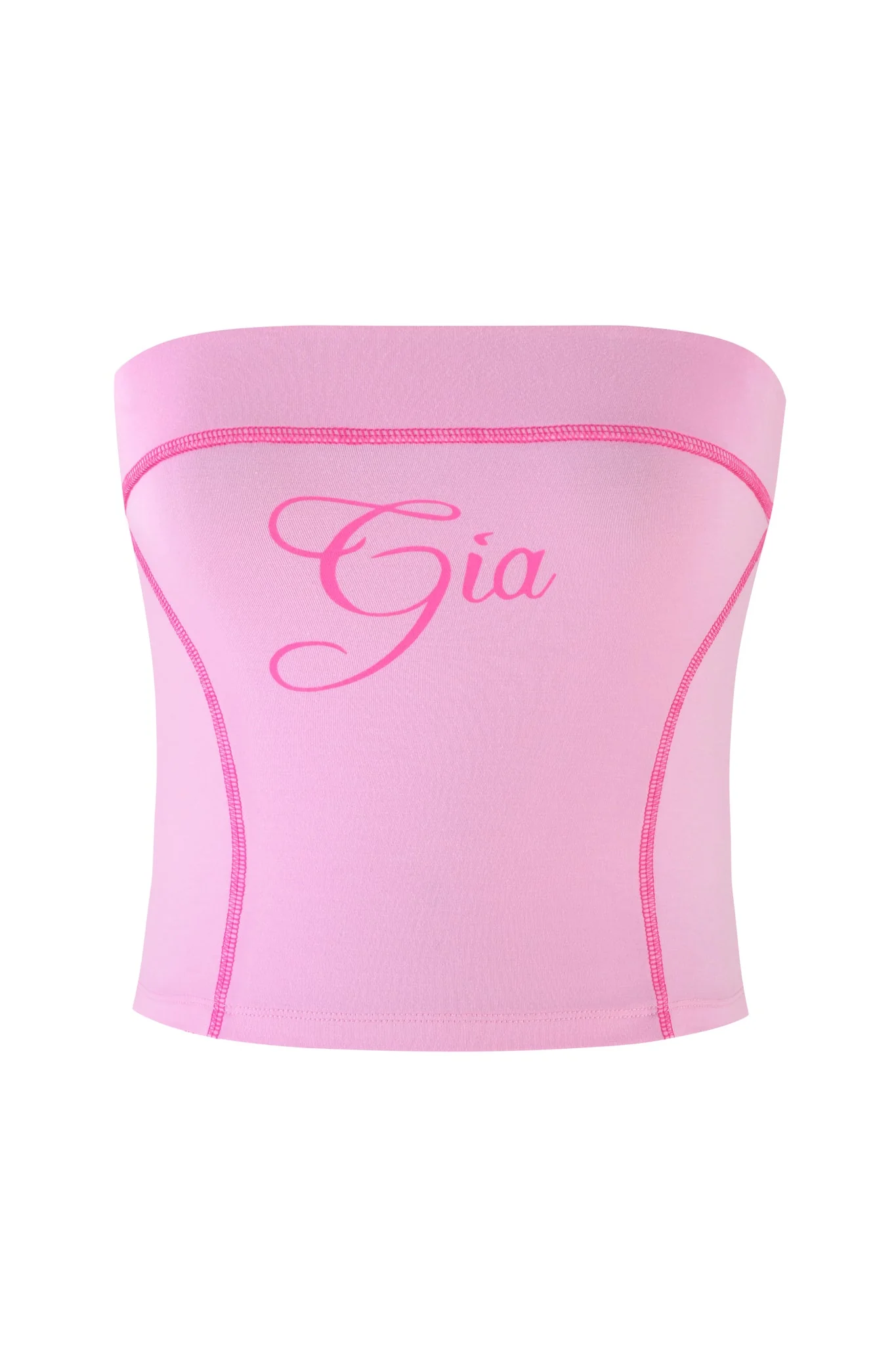 BLARE BOOB TUBE - PINK : BUBBLEGUM - Image 5