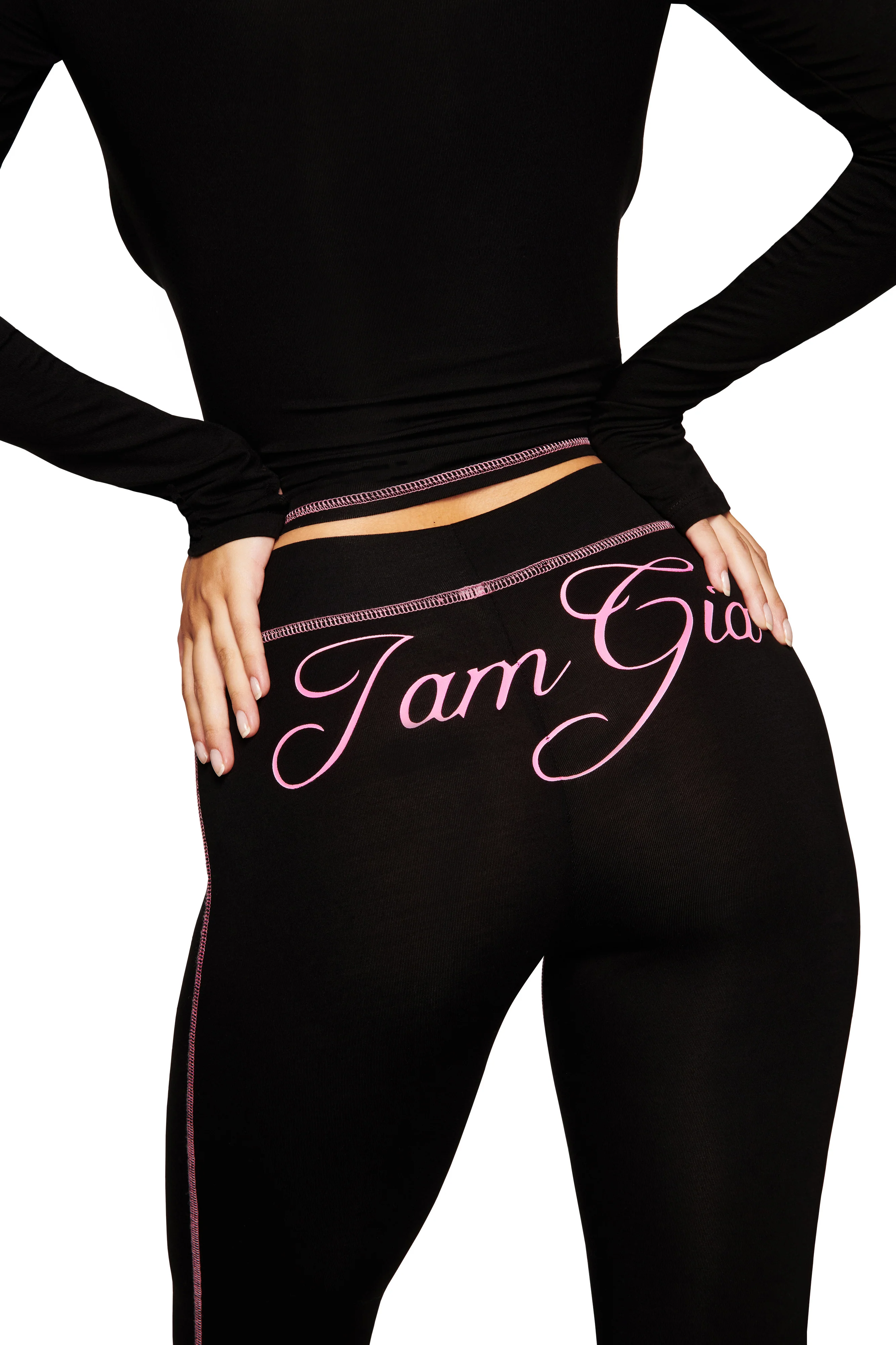 BLARE CAPRI - BLACK - Image 2