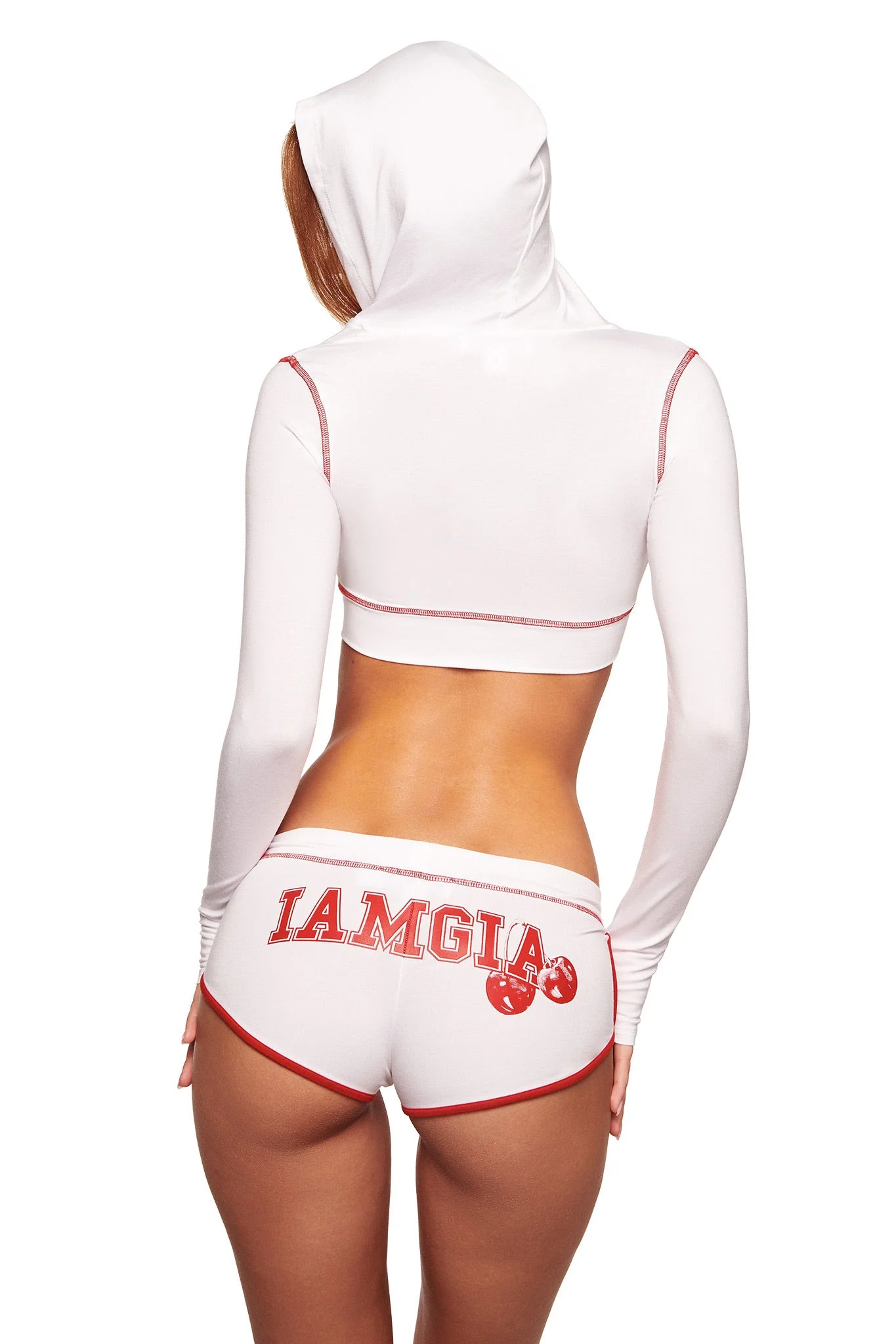 BLARE DOLPHIN SHORT - WHITE - Image 2
