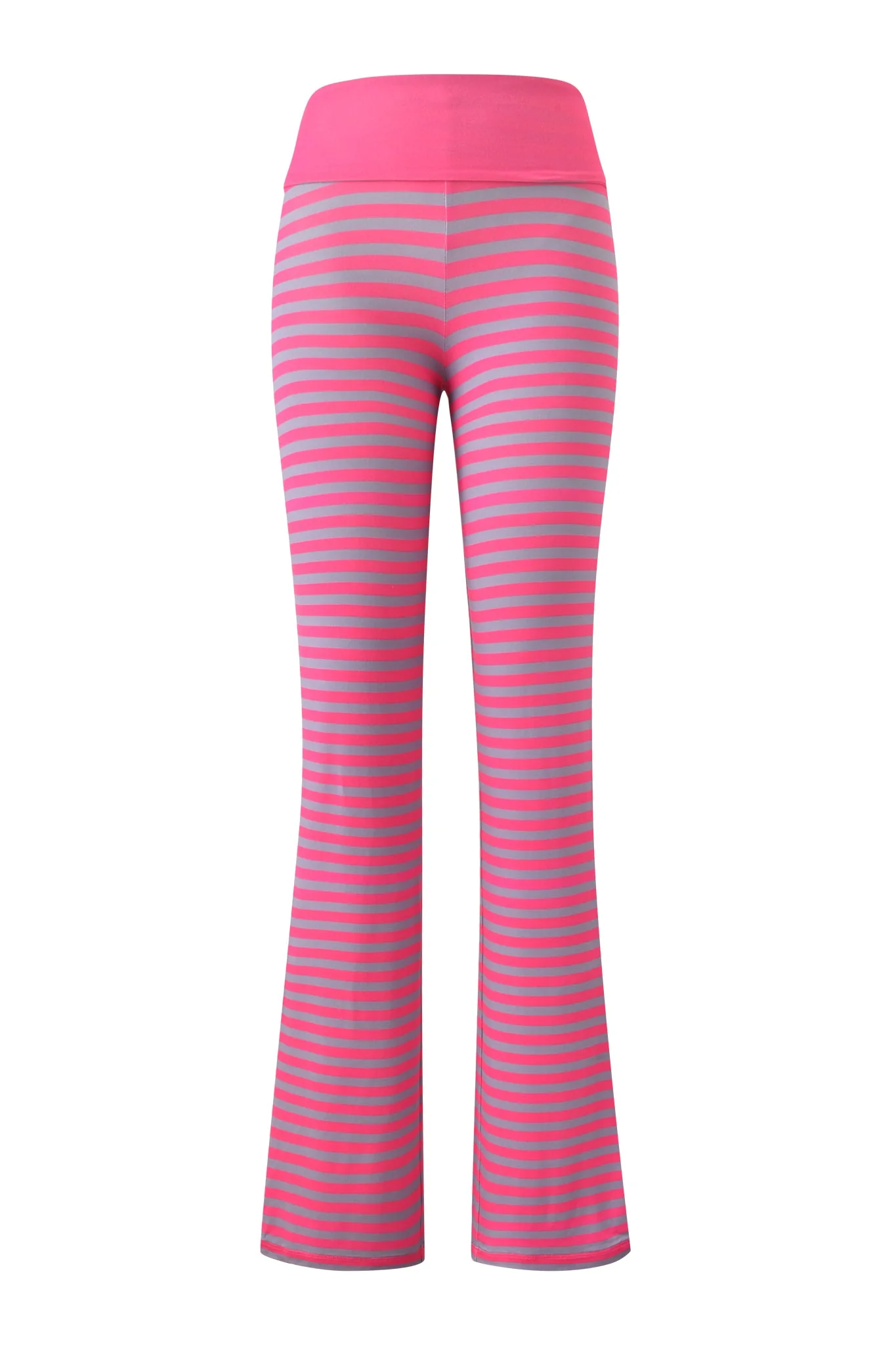 BLARE FOLDOVER TRACKPANT - HOT PINK STRIPE - Image 6