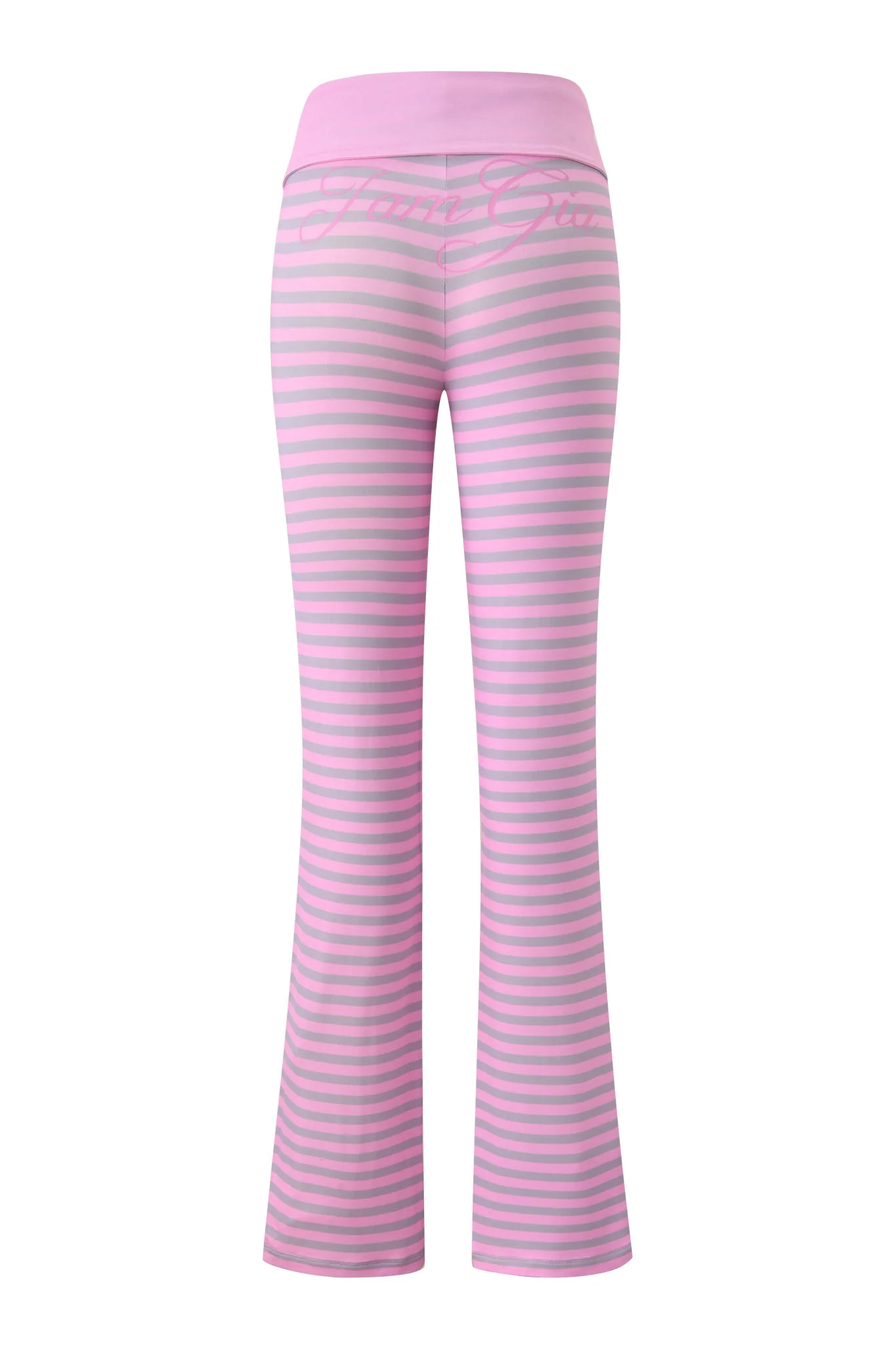 BLARE FOLDOVER TRACKPANT - LIGHT PINK STRIPE - Image 7