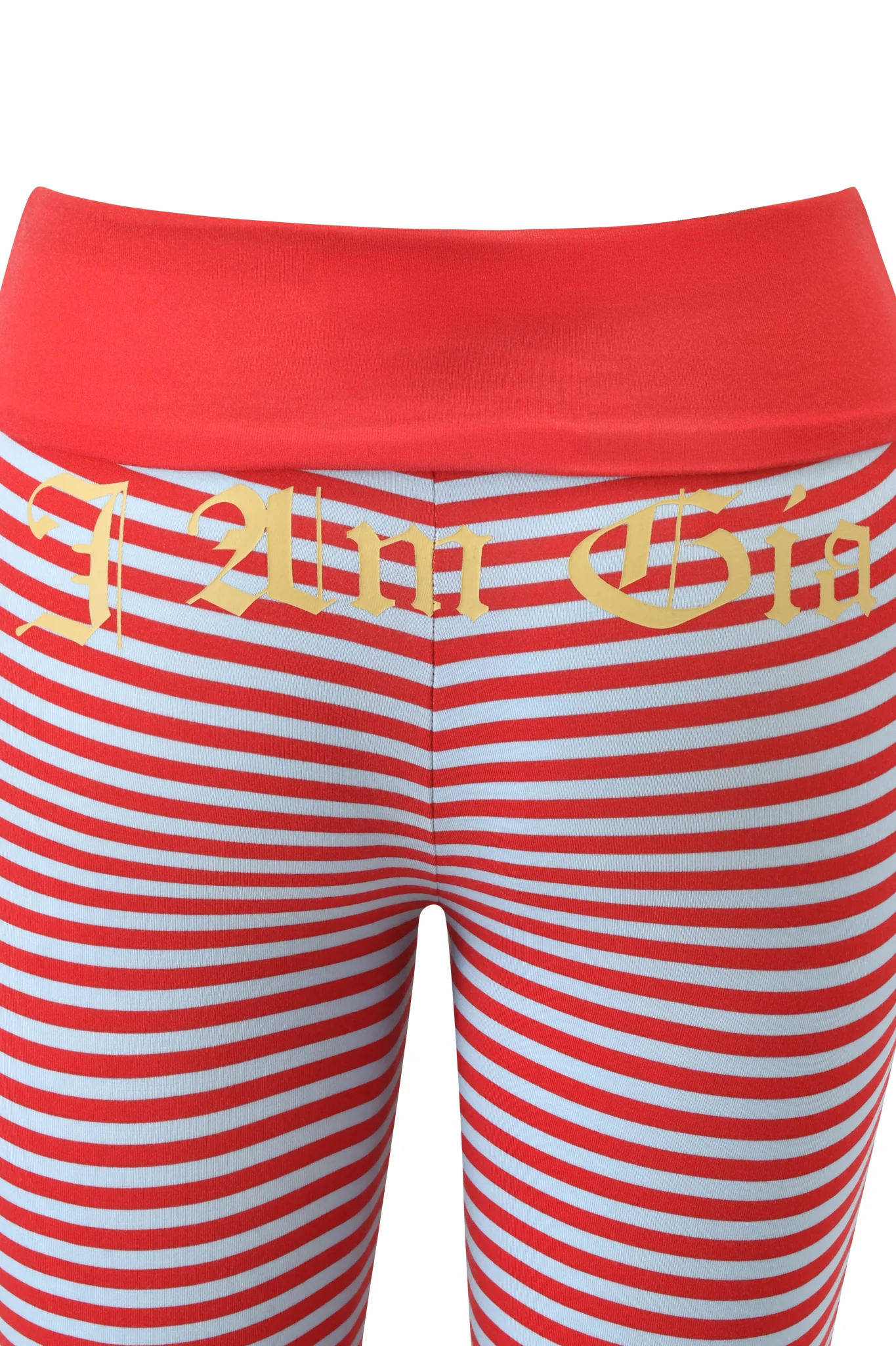 BLARE FOLDOVER TRACKPANT - RED AND BLUE STRIPE - Image 10