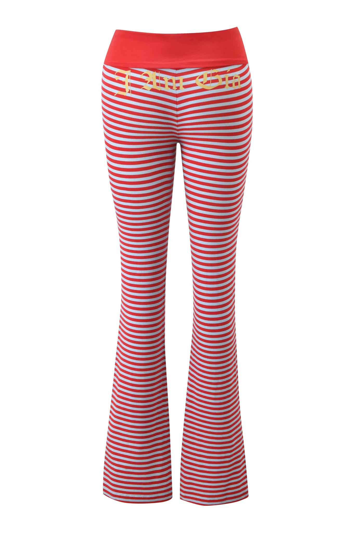 BLARE FOLDOVER TRACKPANT - RED AND BLUE STRIPE - Image 9
