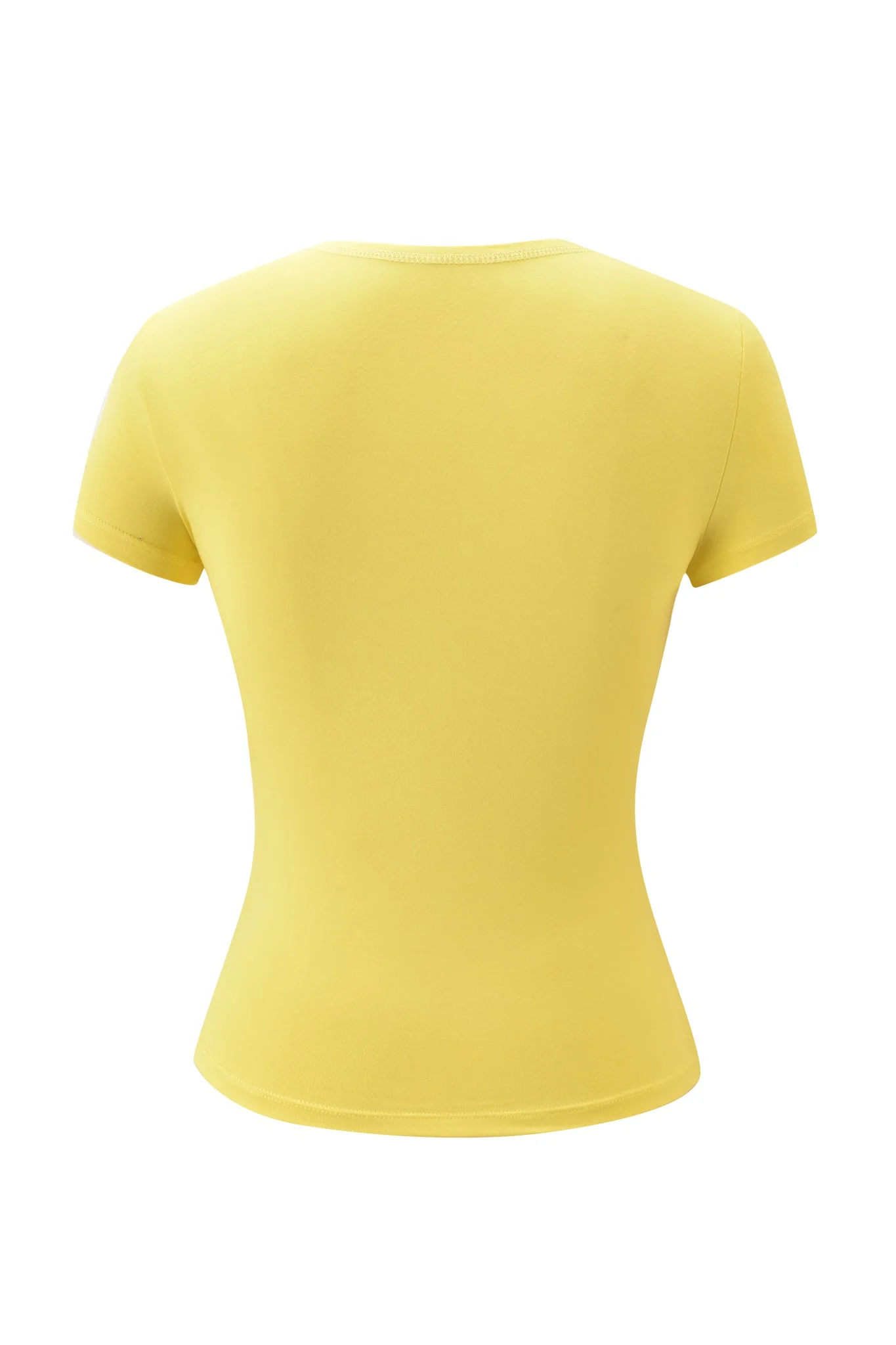 BLARE FORM TEE - YELLOW GOLD FOIL - Image 8