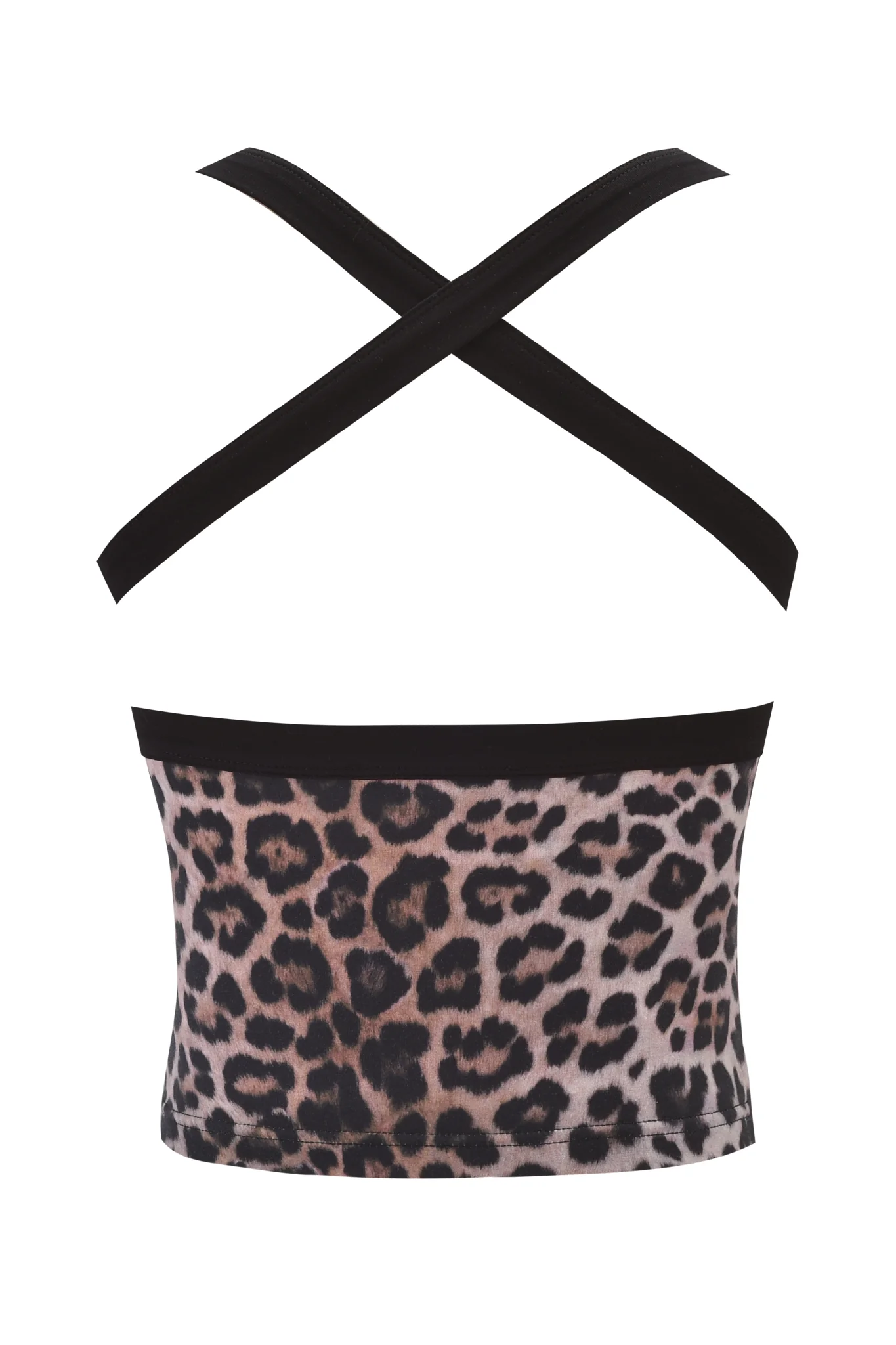 BLARE HALTER STRAP TOP - LEOPARD - Image 9