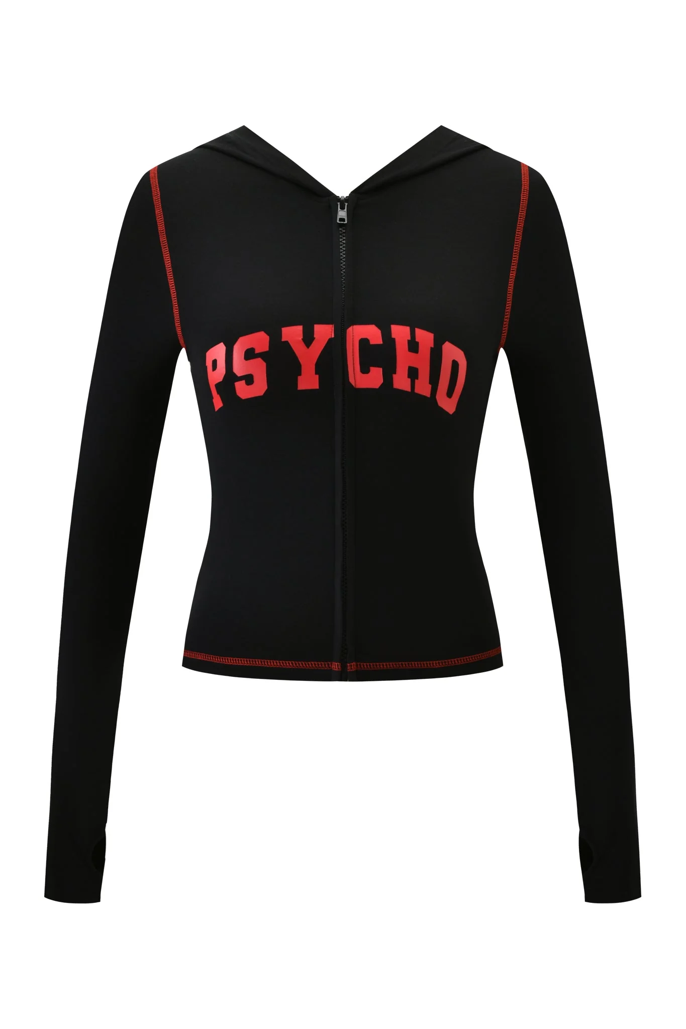 BLARE HOODIE - BLACK PSYCHO - Image 7