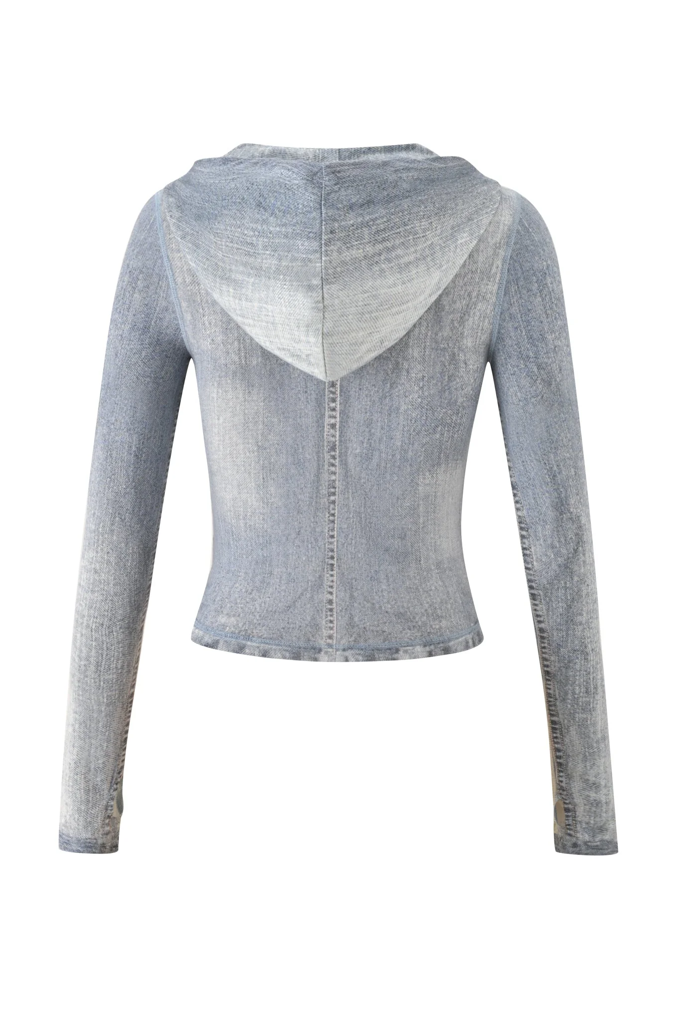 BLARE HOODIE - DENIM TROMPE L'OEIL - Image 7
