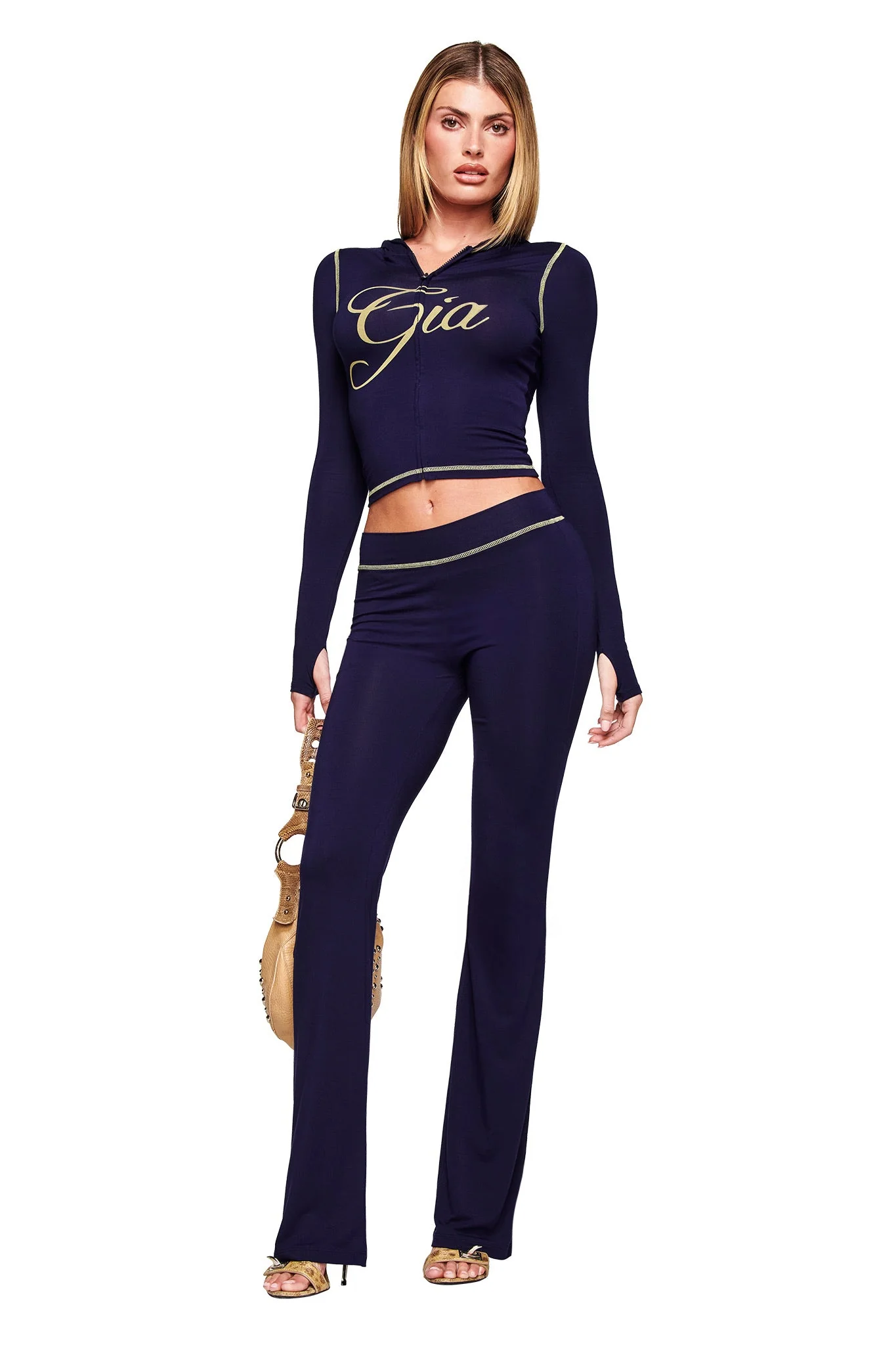 BLARE HOODIE - NAVY - Image 2