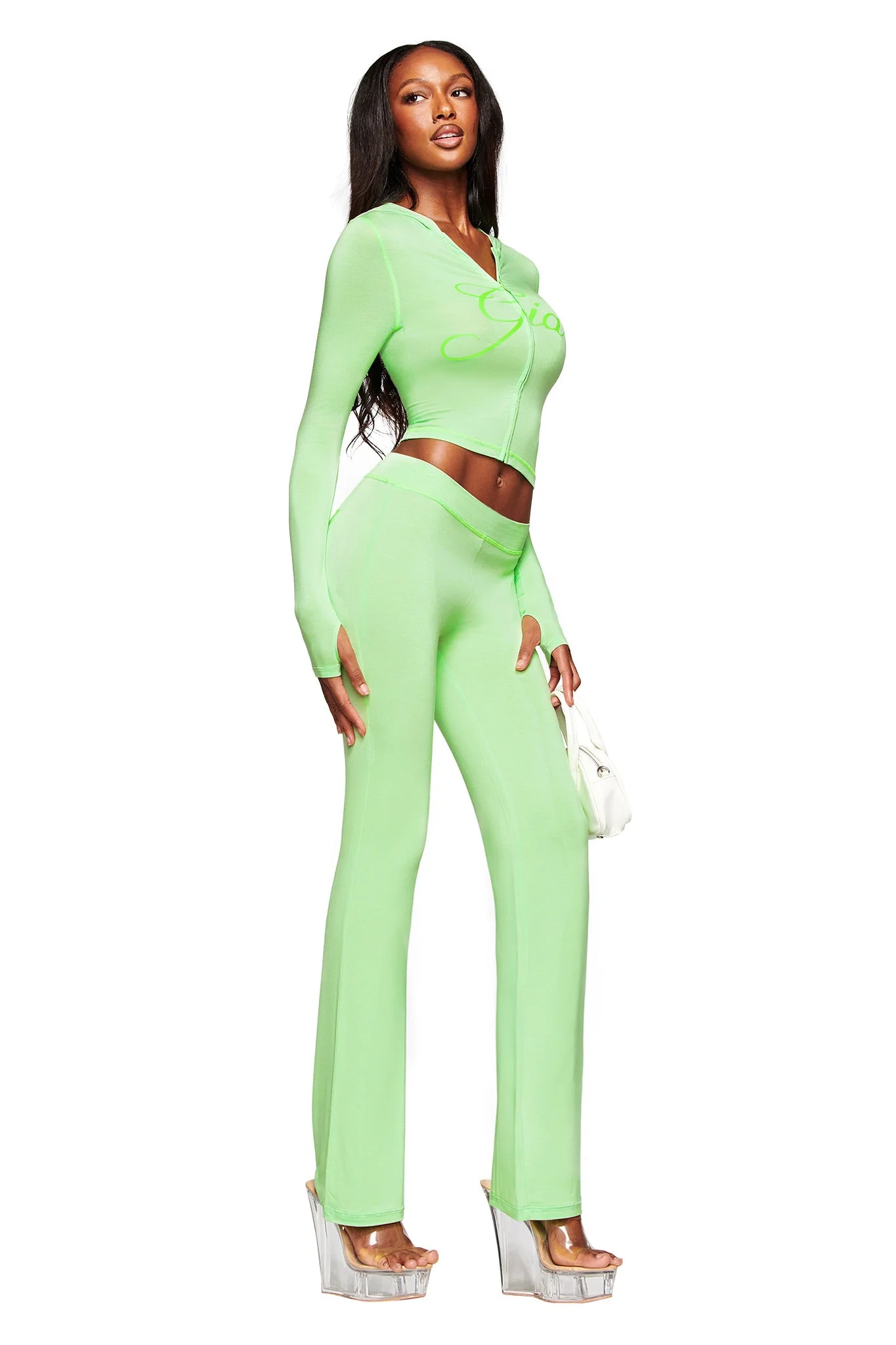 BLARE HOODIE - NEON GREEN - Image 2