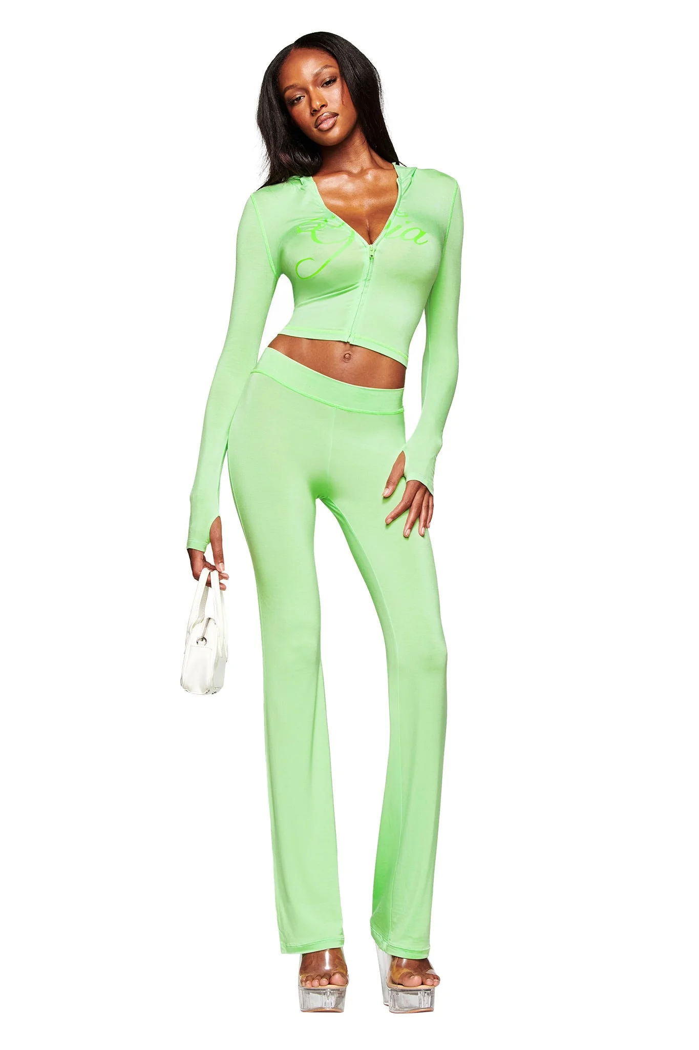 BLARE HOODIE - NEON GREEN - Image 4