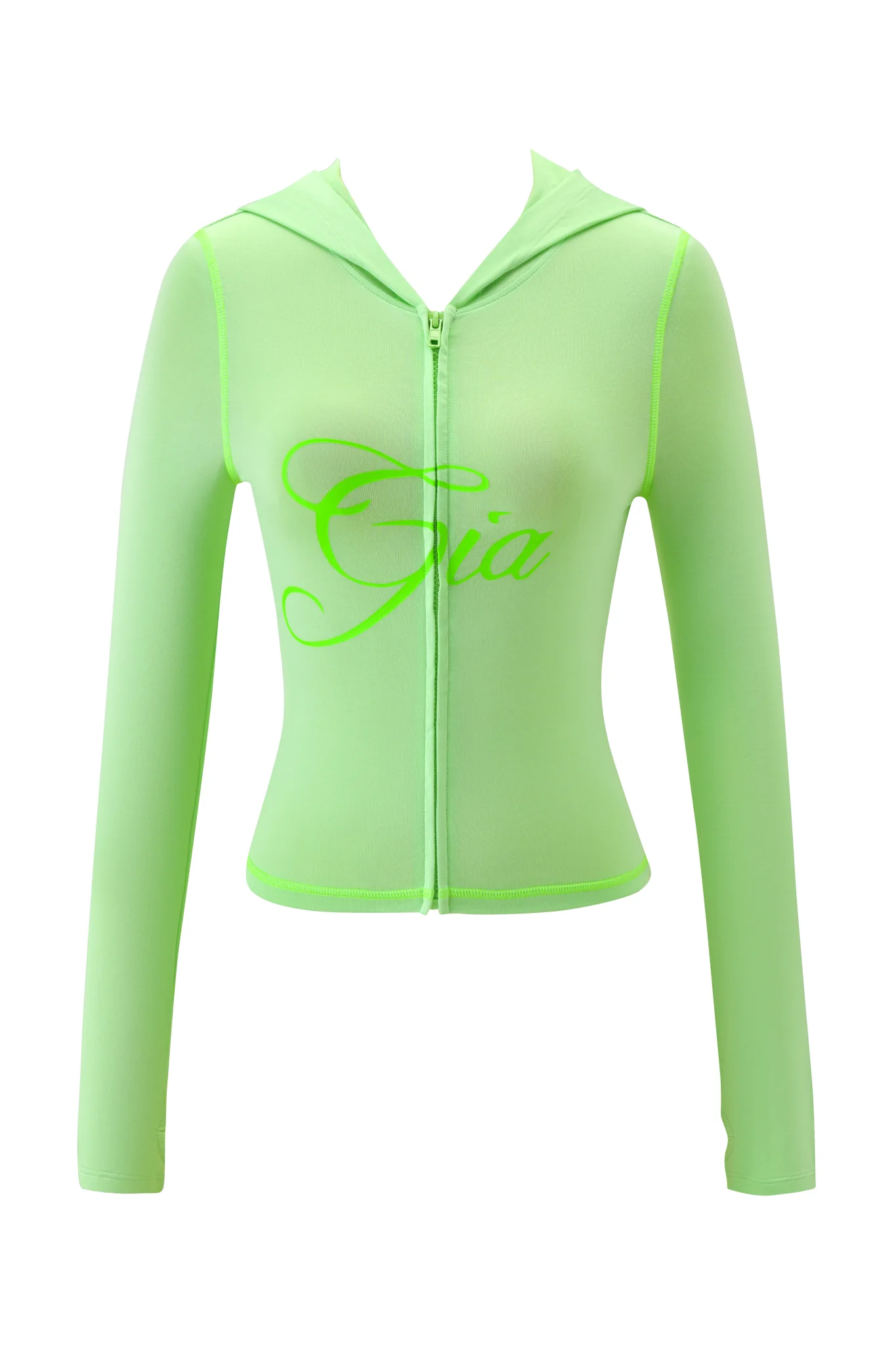 BLARE HOODIE - NEON GREEN - Image 6