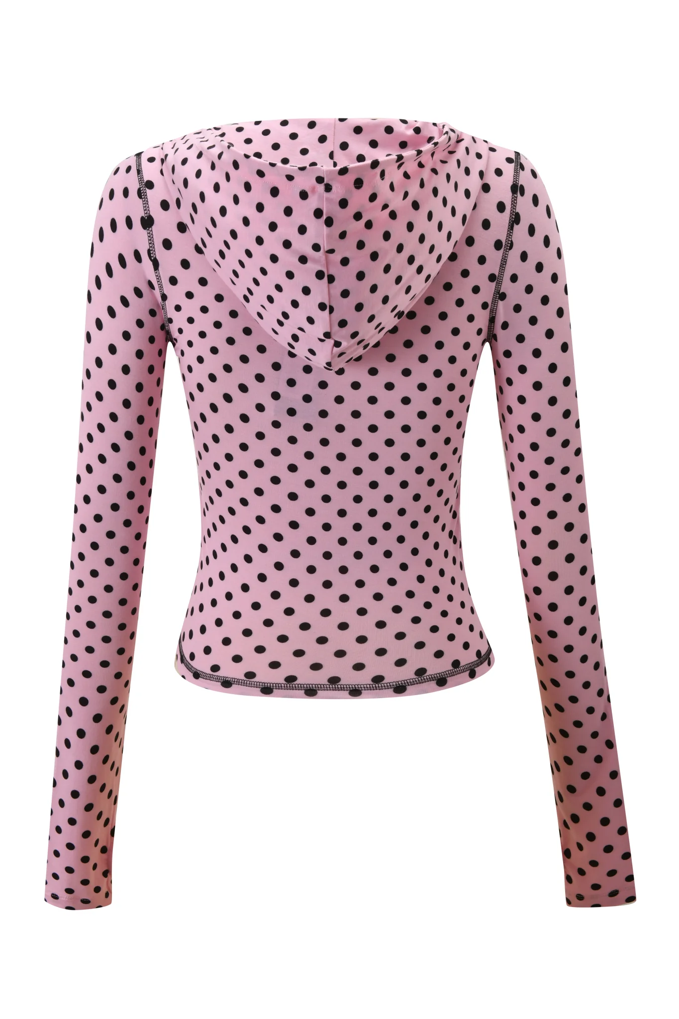 BLARE HOODIE - PINK POLKA DOT - Image 9