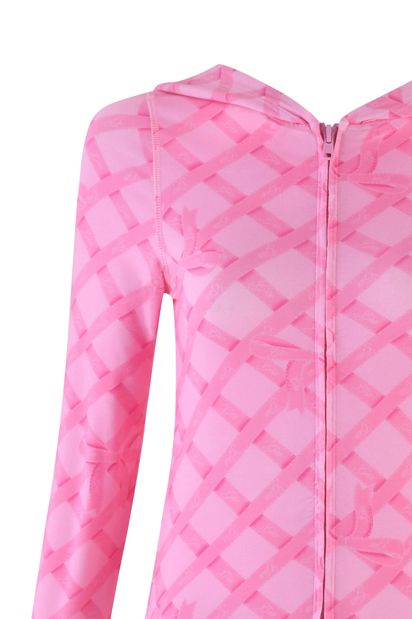 BLARE HOODIE - PINK : WRAPPED IN GIA - Image 8