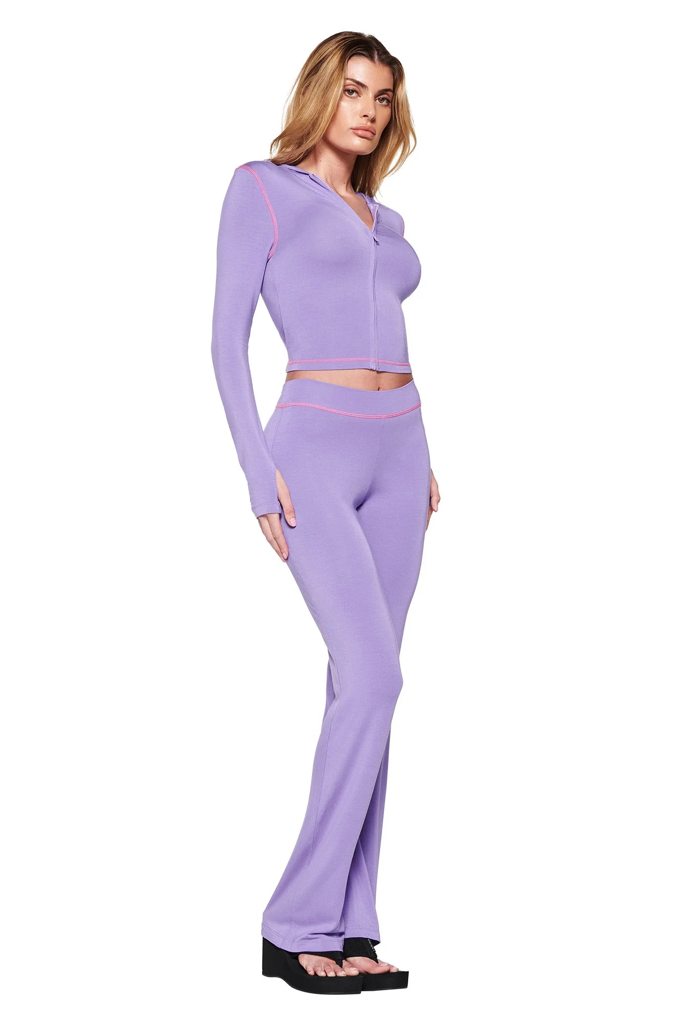 BLARE HOODIE - PURPLE - Image 3