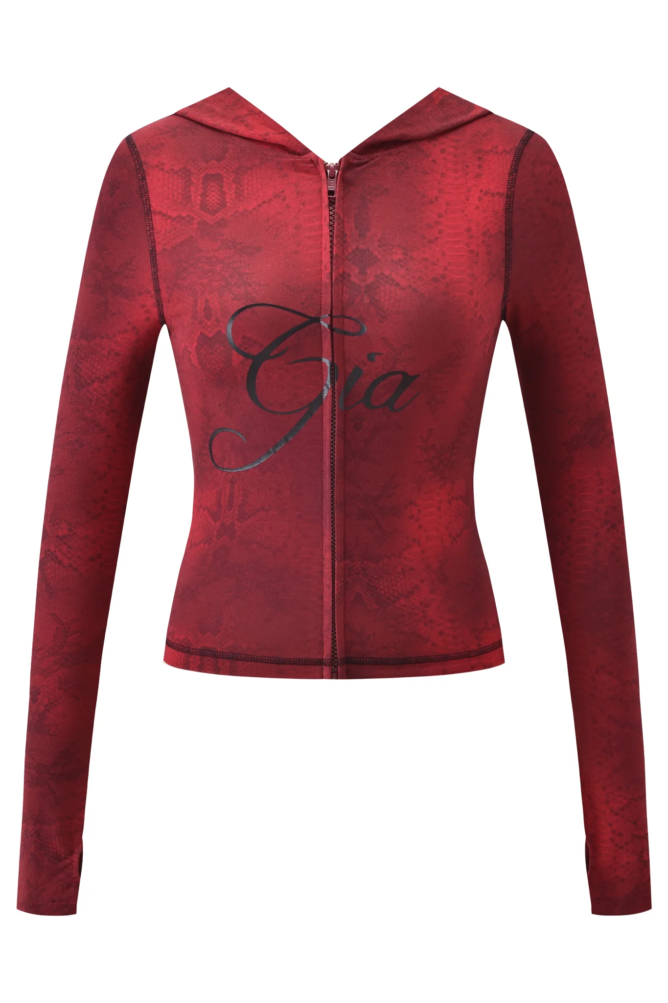 BLARE HOODIE - RED SERPENTINE - Image 7