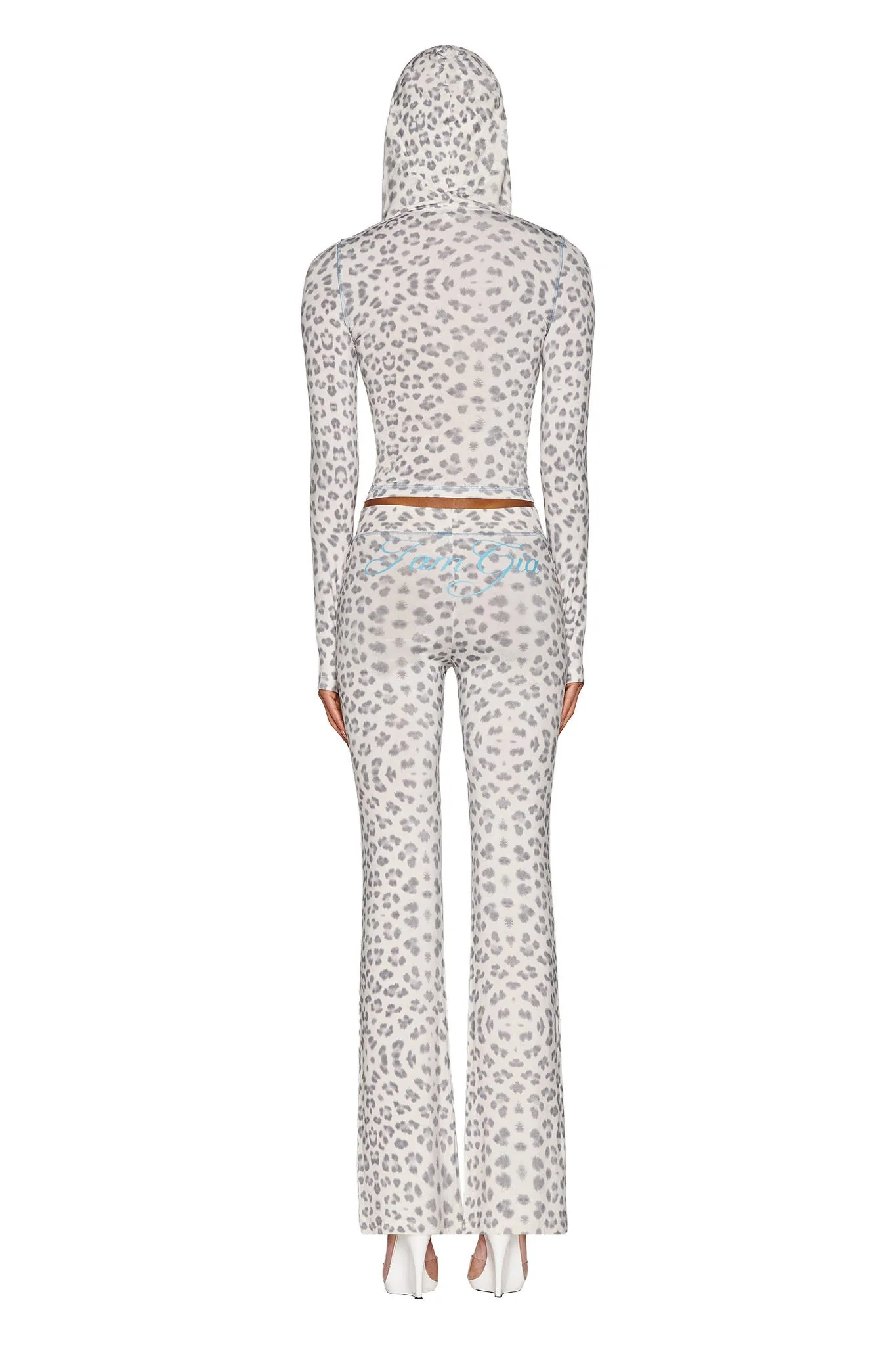 BLARE HOODIE - SNOW LEOPARD : WINTER WILD CARD - Image 5