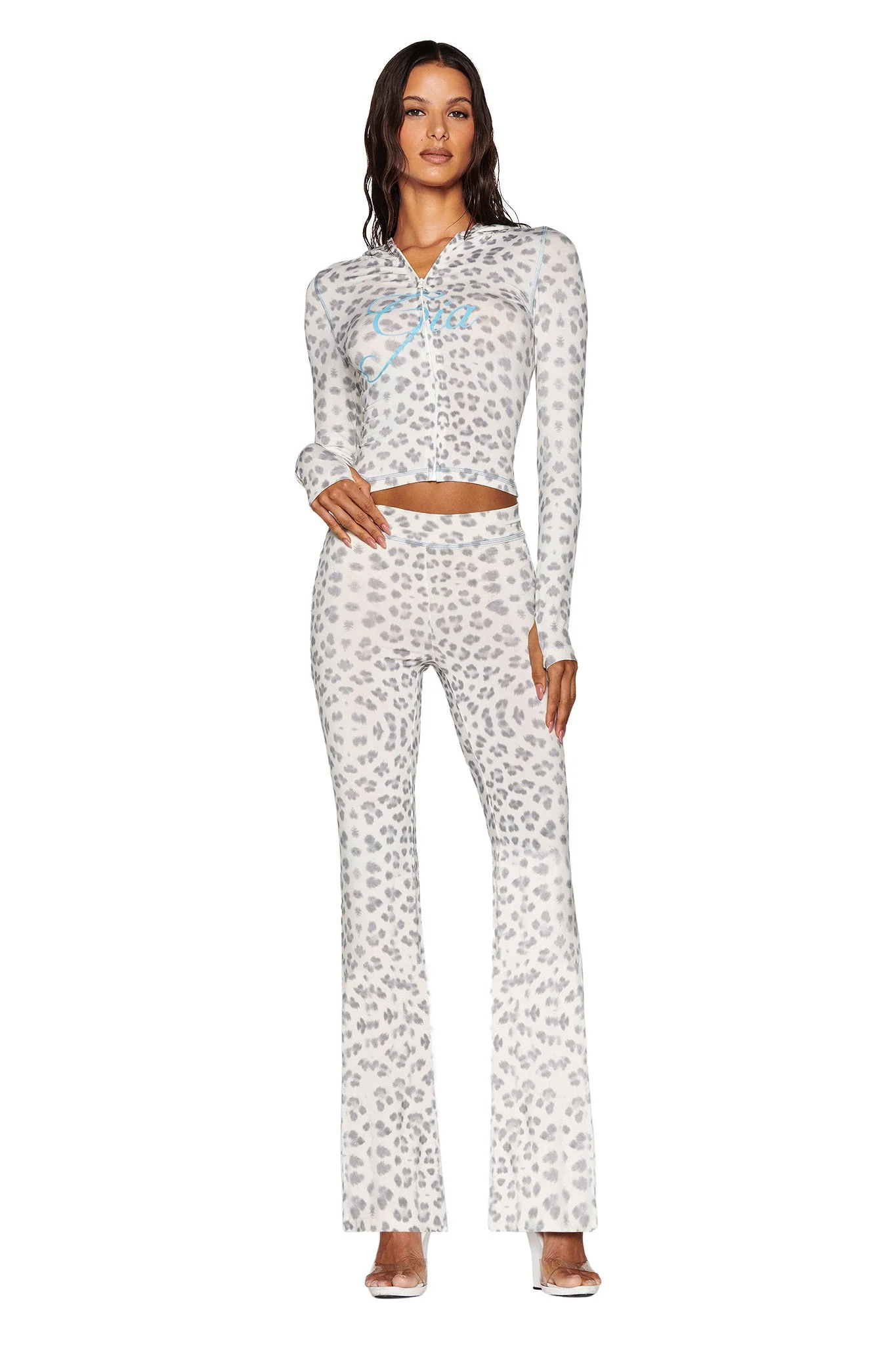 BLARE HOODIE - SNOW LEOPARD : WINTER WILD CARD - Image 6