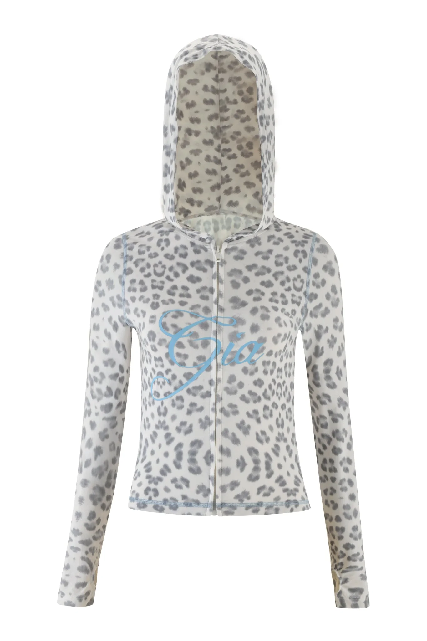 BLARE HOODIE - SNOW LEOPARD : WINTER WILD CARD - Image 8