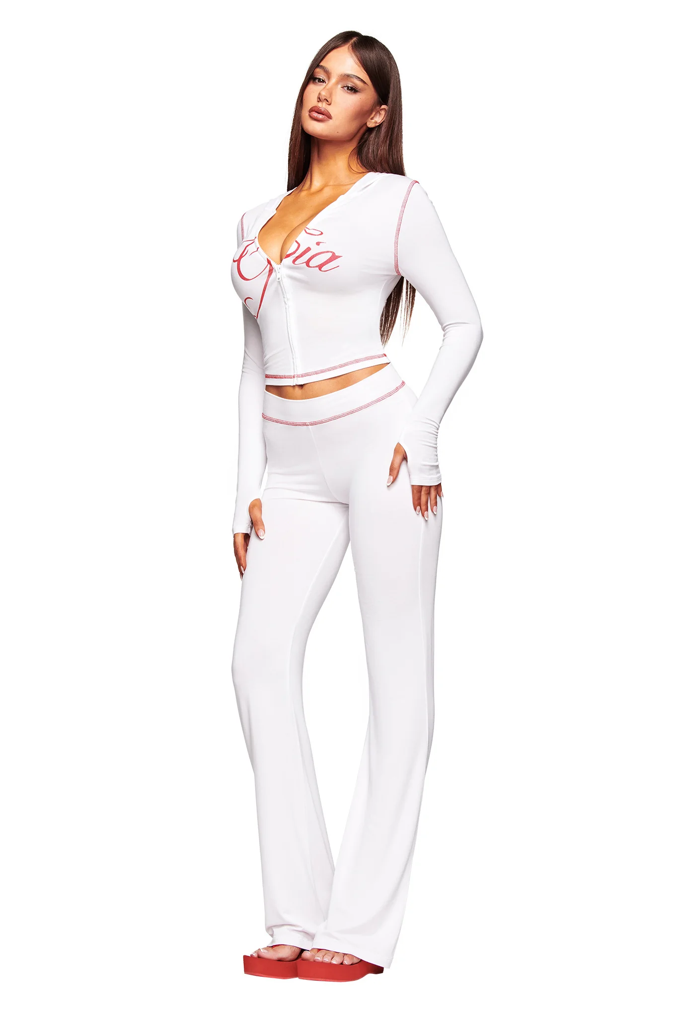 BLARE HOODIE - WHITE - Image 2
