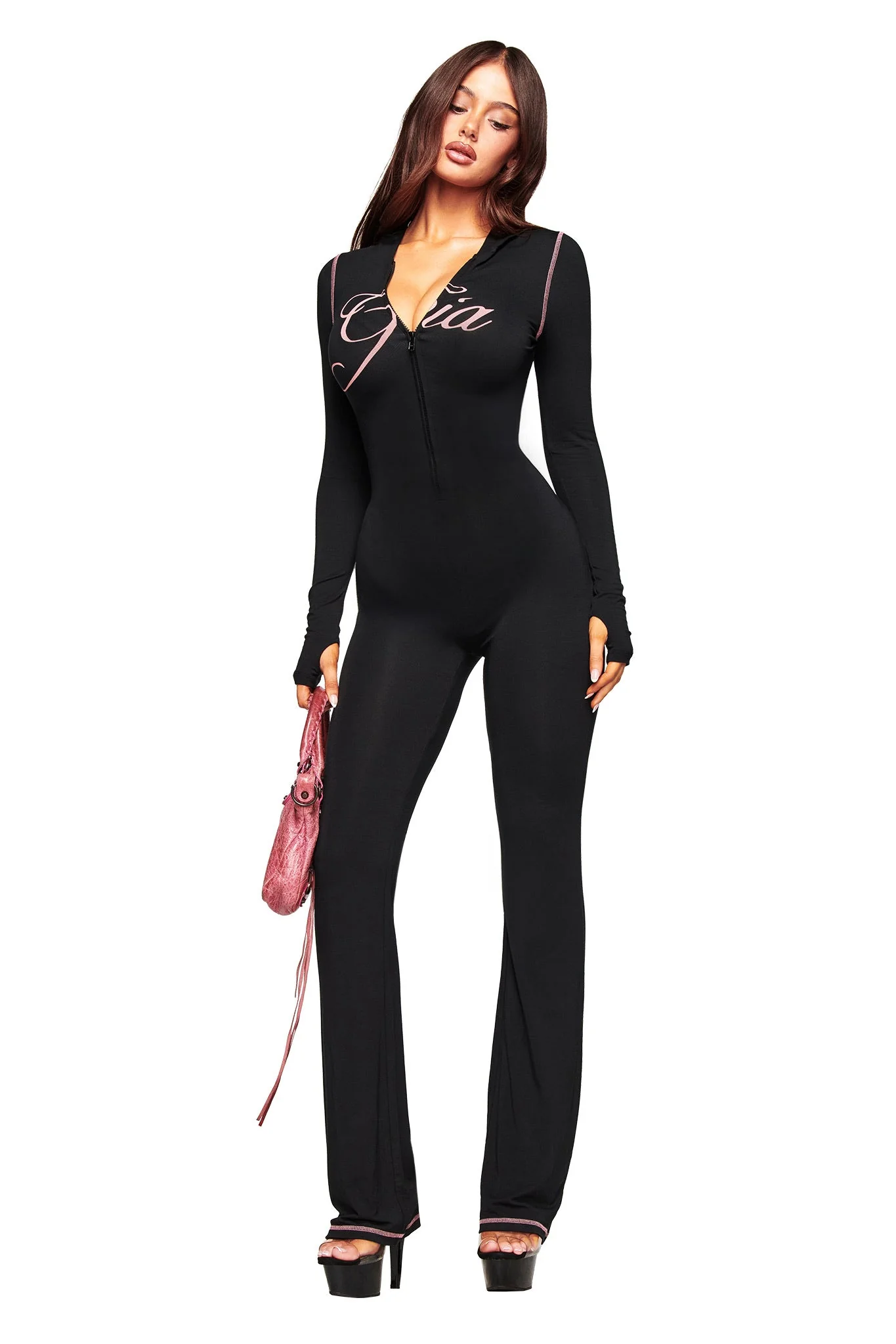 BLARE JUMPSUIT - BLACK - Image 2