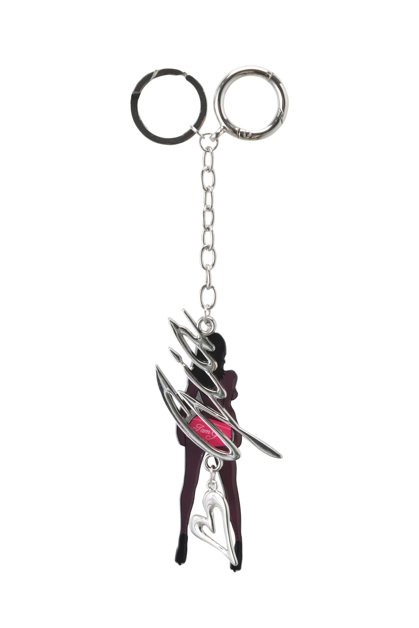BLARE KEYCHAIN - BRUNETTE - Image 2