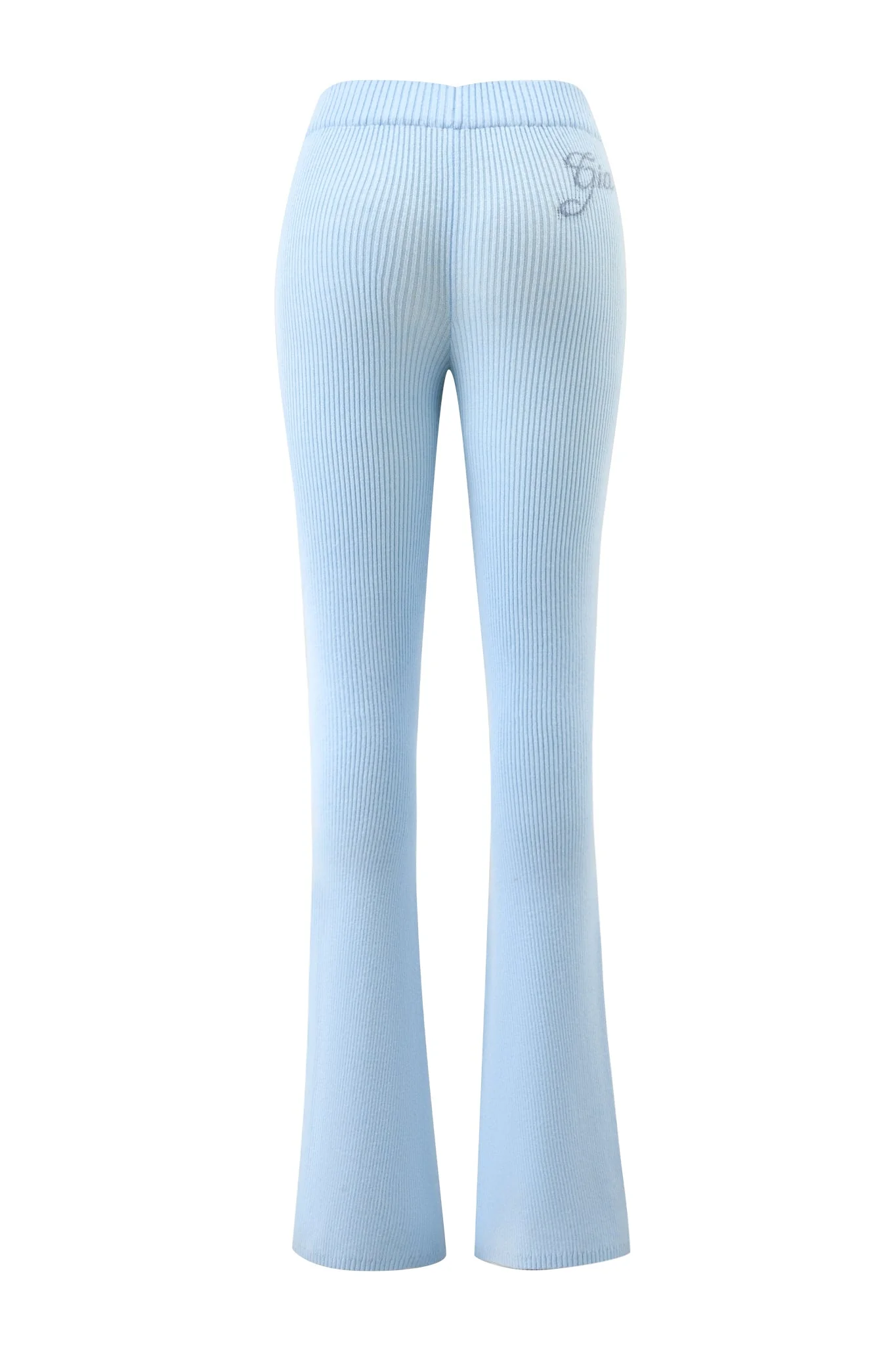 BLARE KNIT TRACKPANT - BLUE - Image 9
