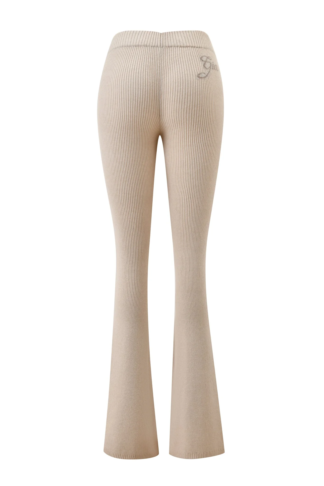BLARE KNIT TRACKPANT - CREAM - Image 8