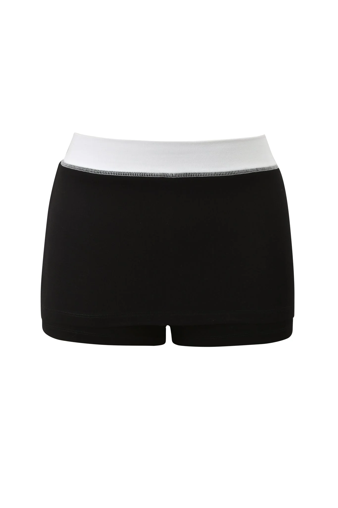BLARE MICRO SKORT - BLACK AND WHITE - Image 9